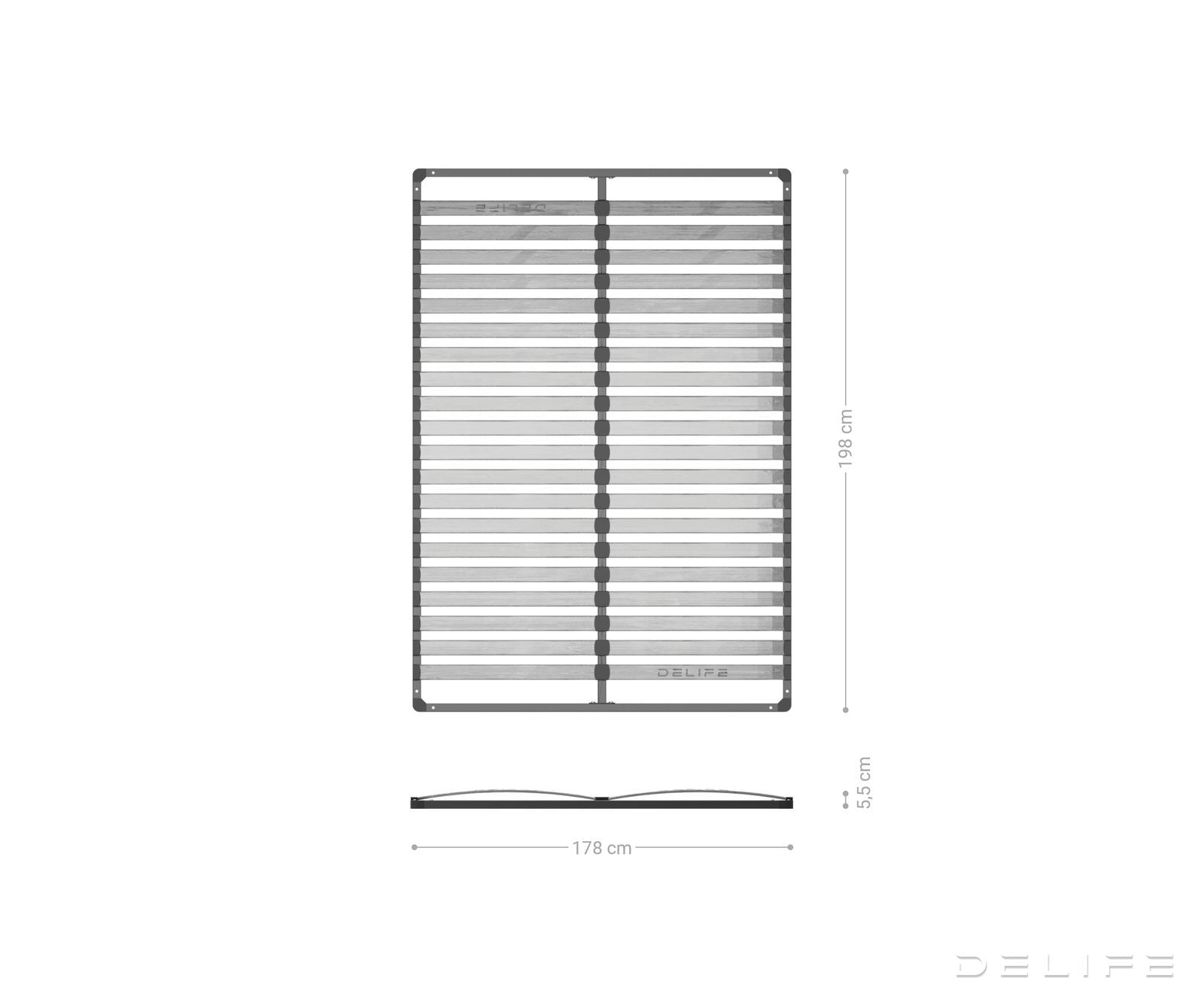 Posteljno dno 180x200 cm