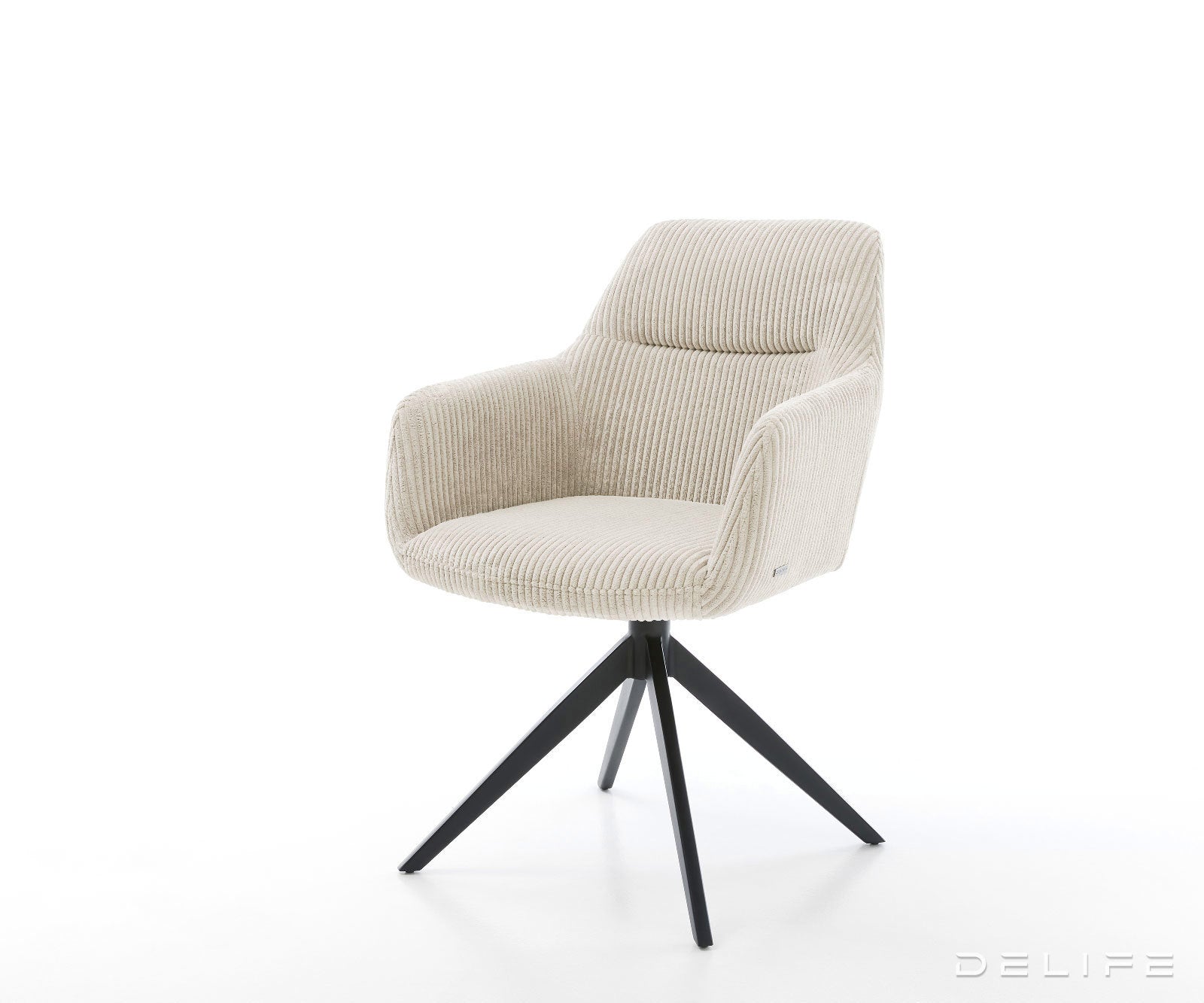 Jedilni stol Pejo, Material: Rebrasta tkanina