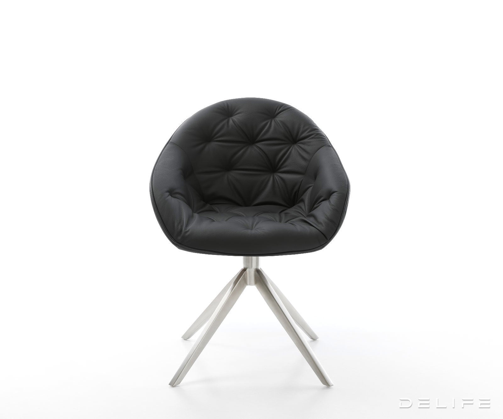 Jedilni stol Gaio, Material: Usnje