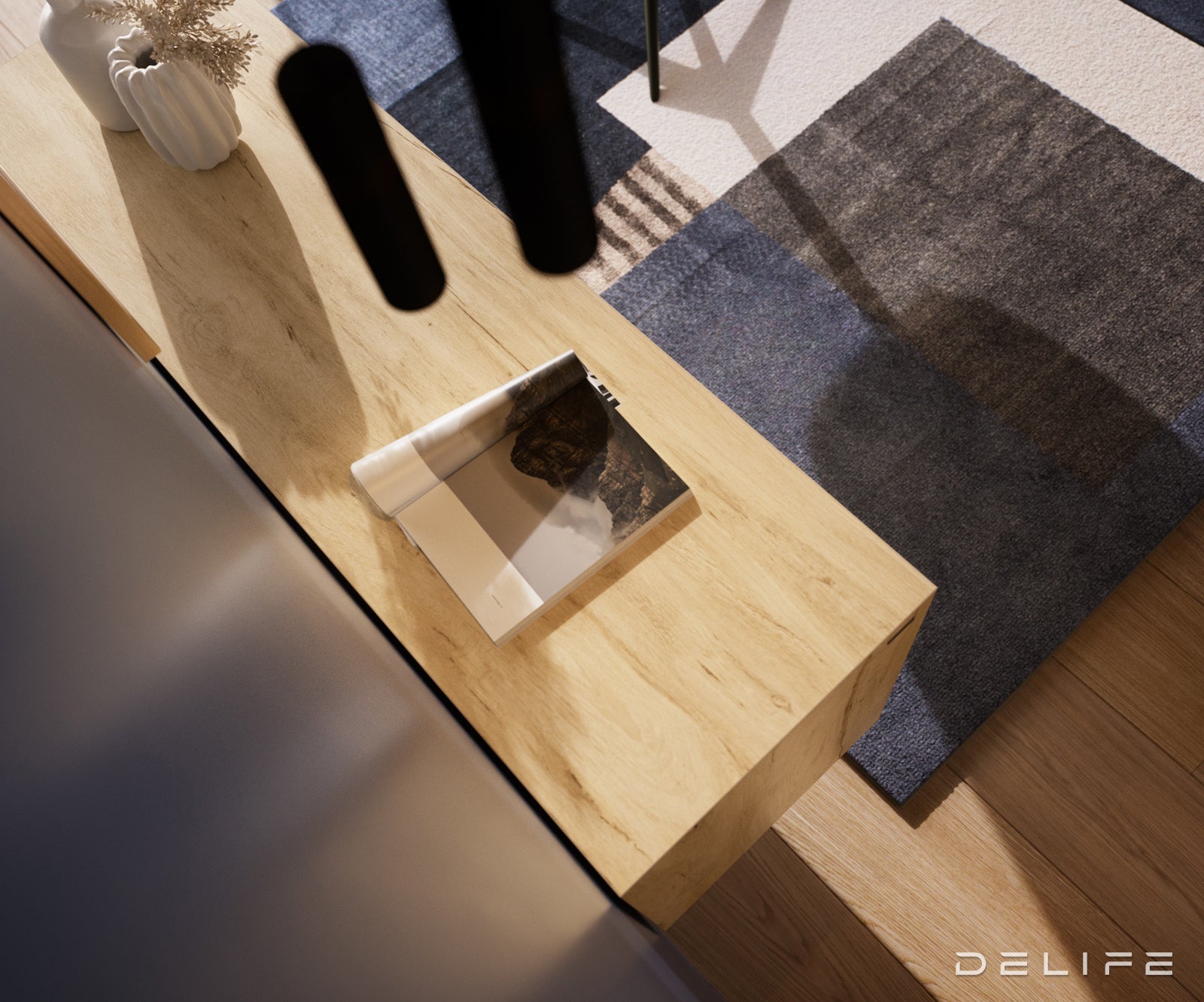 Omara Cuor 150x45 cm, Material: Keramika Laminam Sabbia