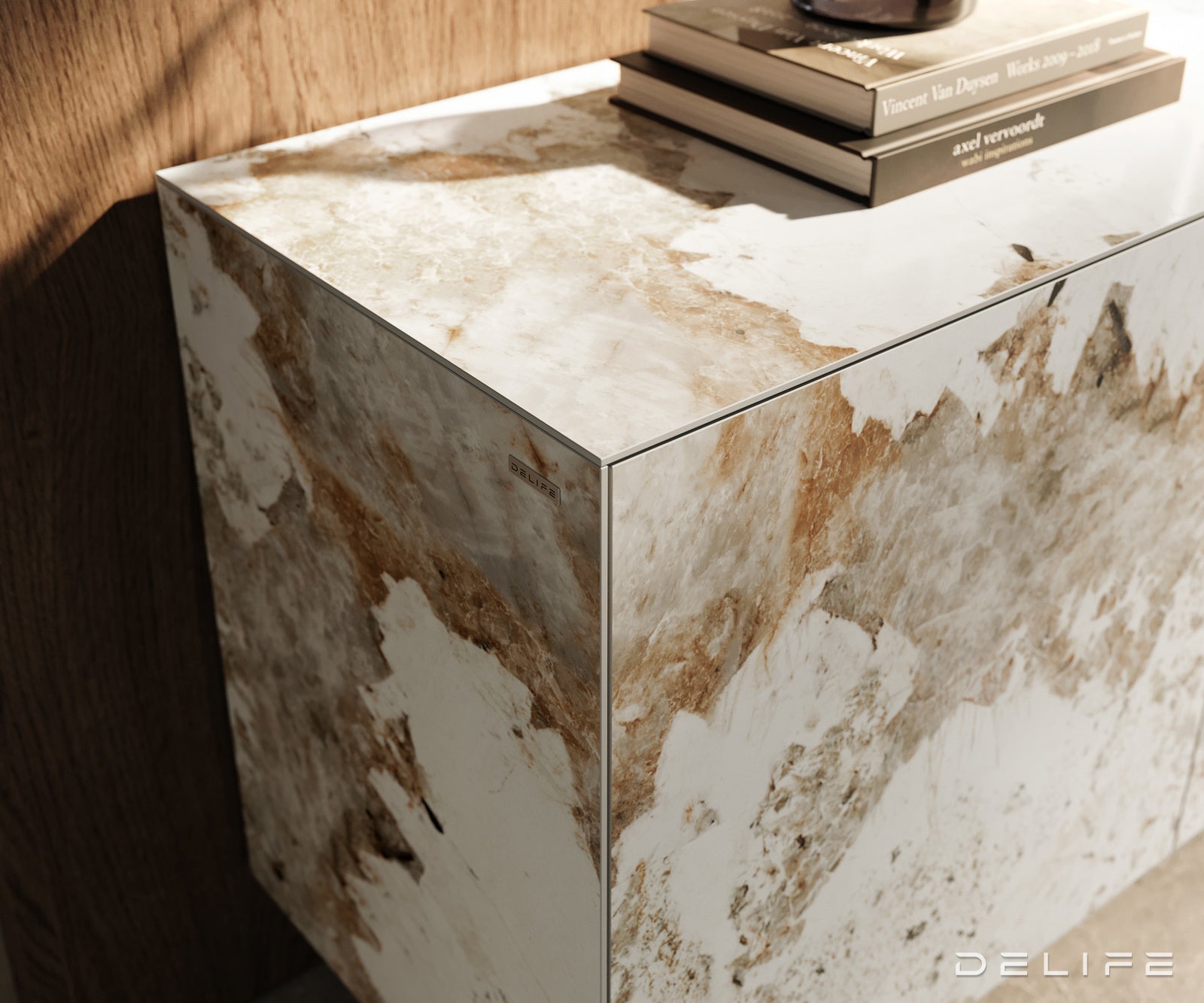 Komoda Cuor 180x75cm, Material: keramika Minas Melange