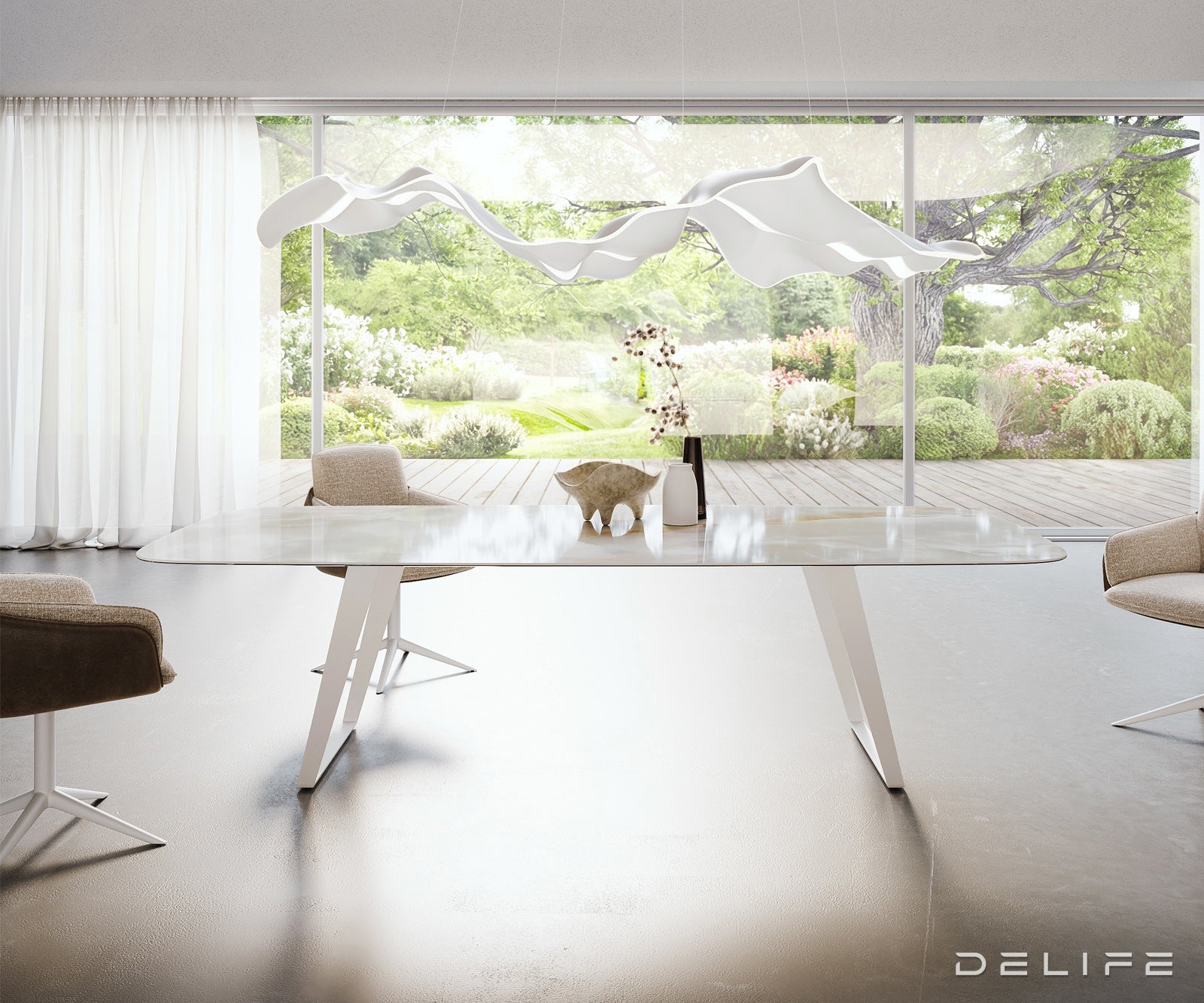 Blagovaonski stol Edge 270x120cm, Materijal: Bagrem