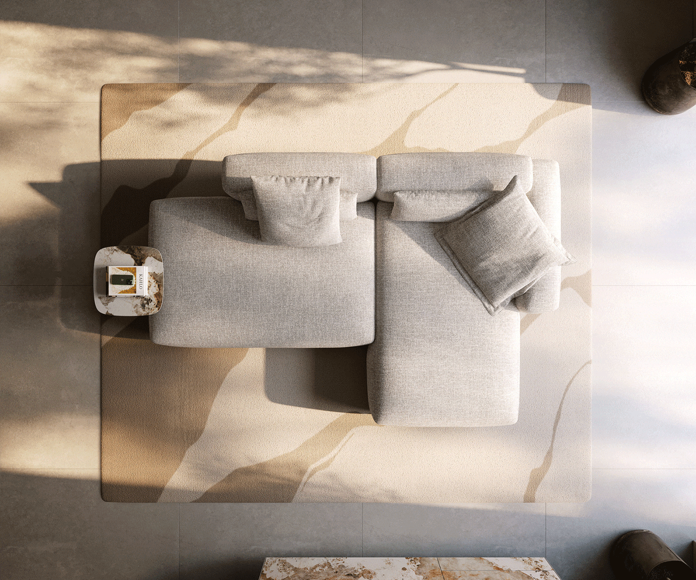 Modularna sedežna garnitura Freestyle 310x200 cm, Material: Tkanina