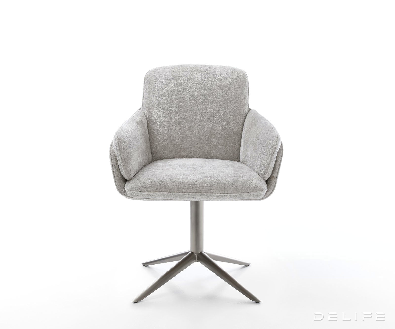 Jedilniški stol Luan, material: chenille