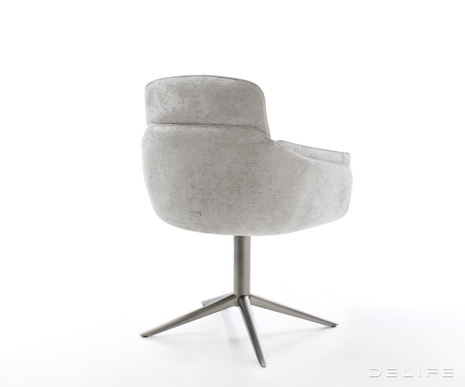 Jedilniški stol Luan, material: chenille