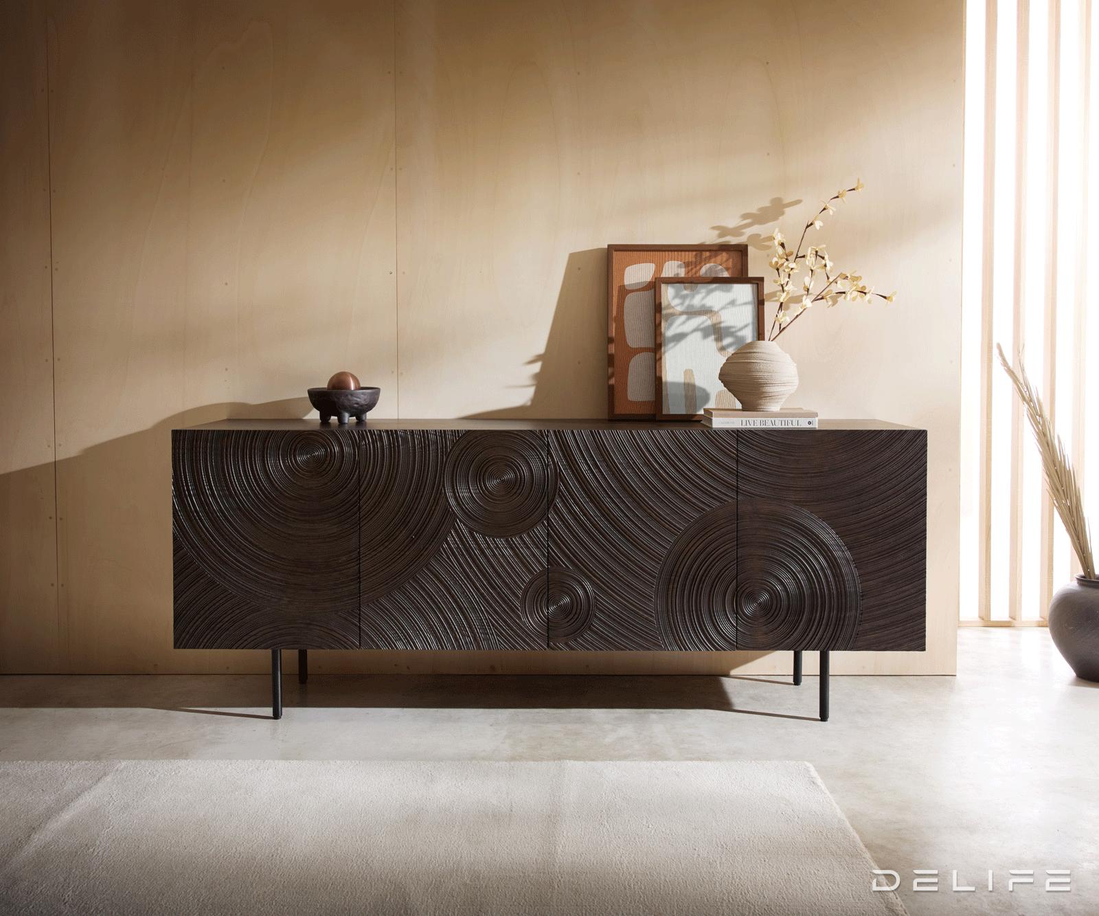 Komoda Ashara 200x48cm, Material: Jasen