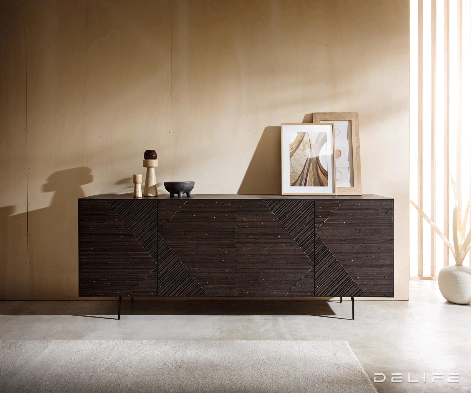 Komoda Tereos 200x45cm, Material: Jasen