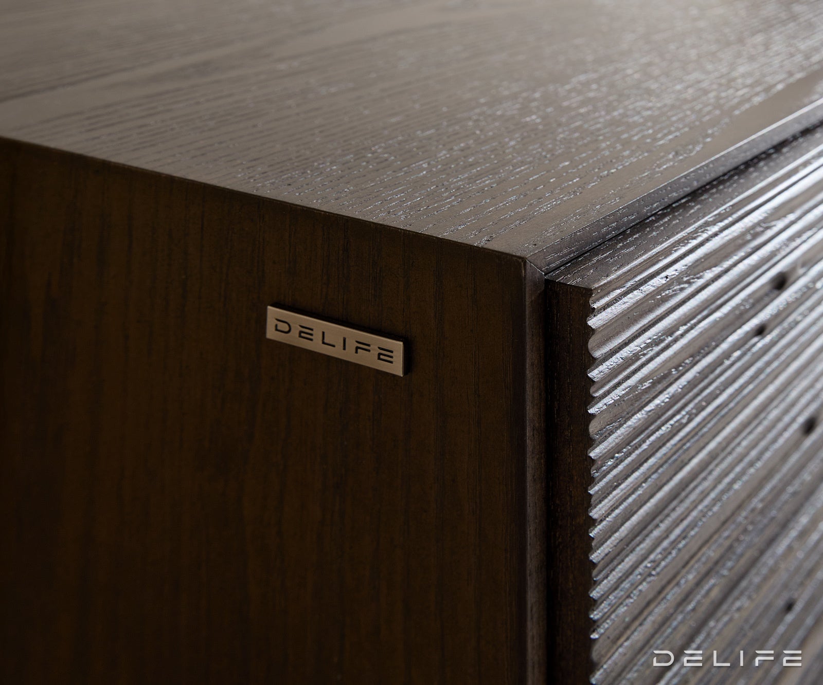 Komoda Tereos 200x45cm, Material: Jasen