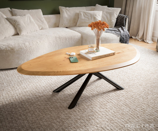 Klub stolić Edge 140x76cm, Materijal: Bagrem