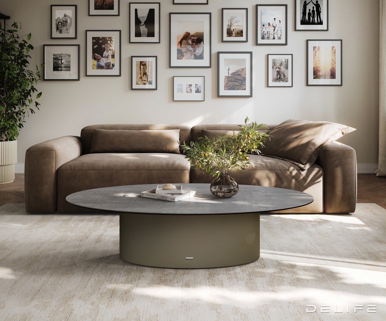 Klub stolić Casilda 140x80cm, Materijal: Keramika Laminam