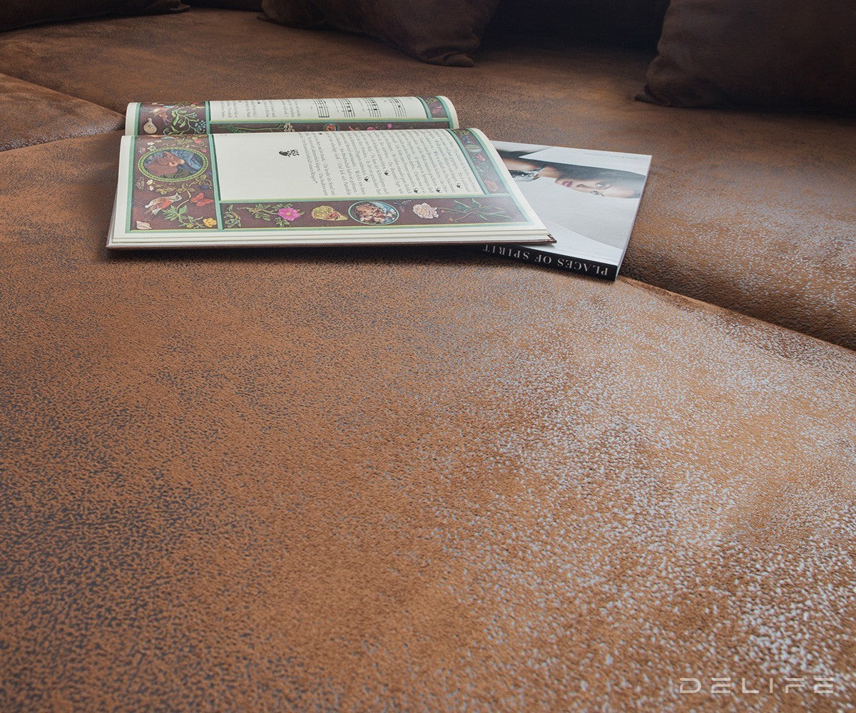 Kotna sedežna garnitura Clovis 300x185cm, Material: Mikrovelur