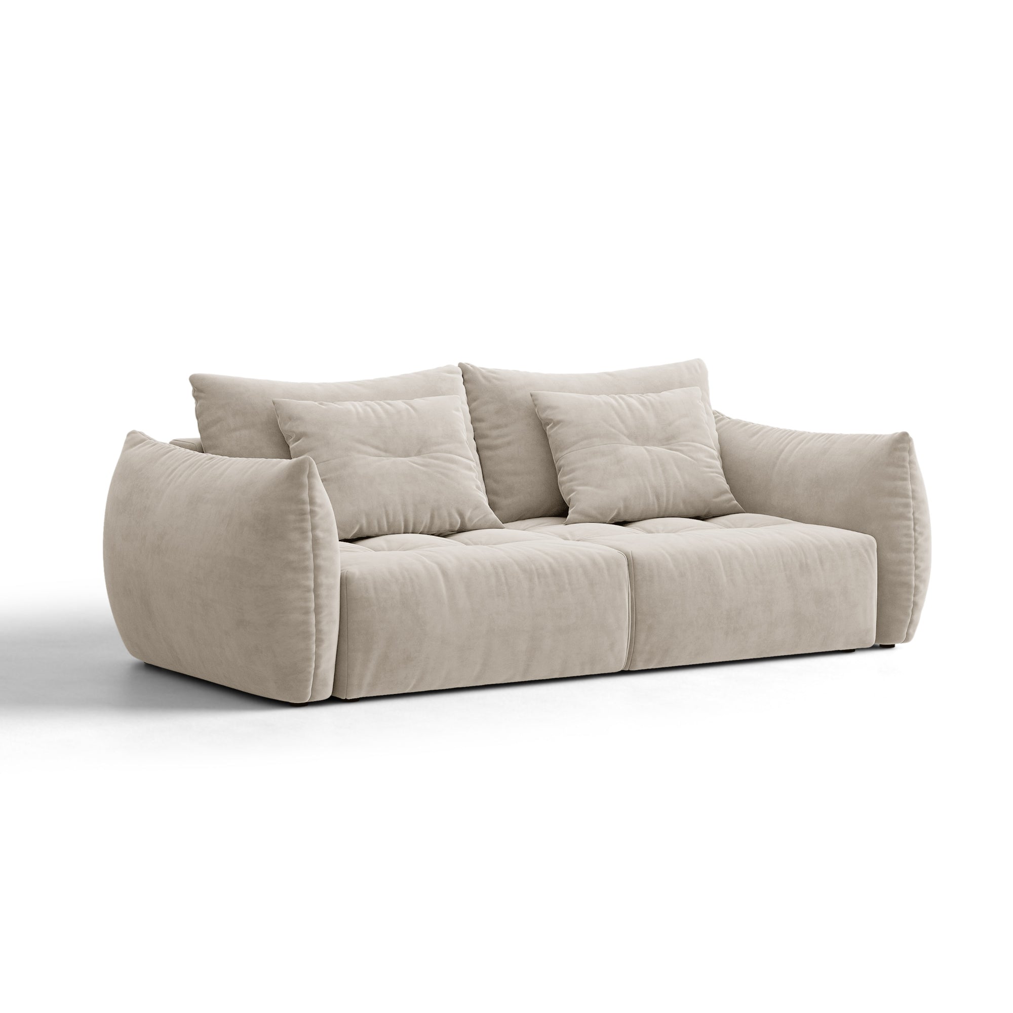 Kavč Bloom 250x108 cm, material: žamet
