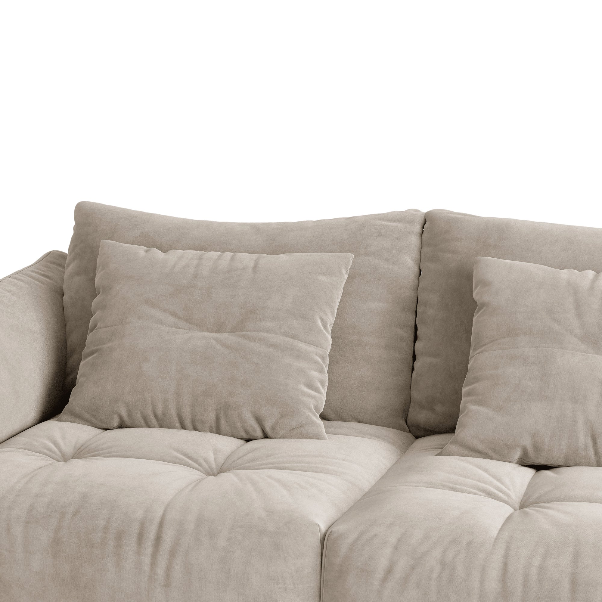 Kavč Bloom 250x108 cm, material: žamet
