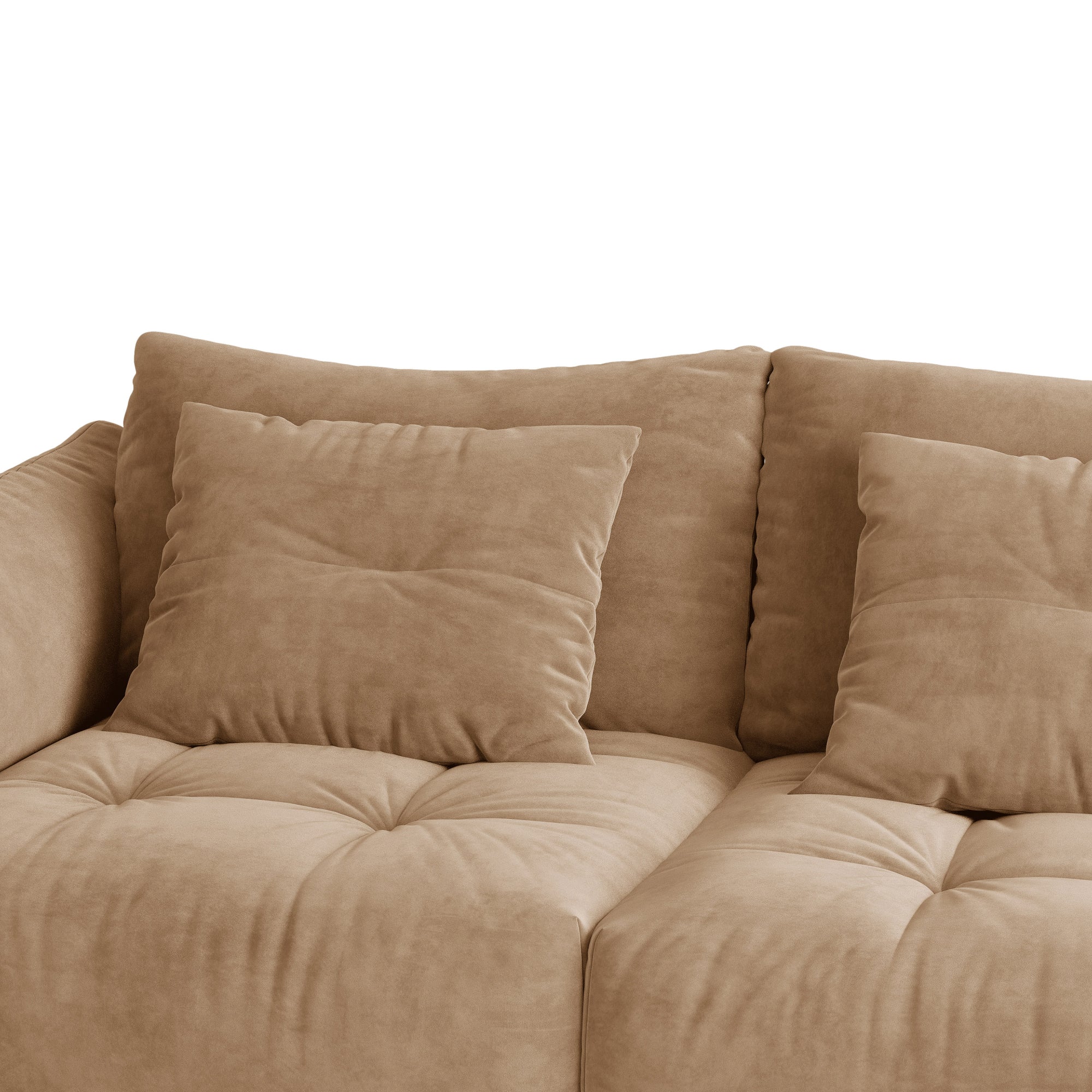 Kavč Bloom 250x108 cm, material: žamet