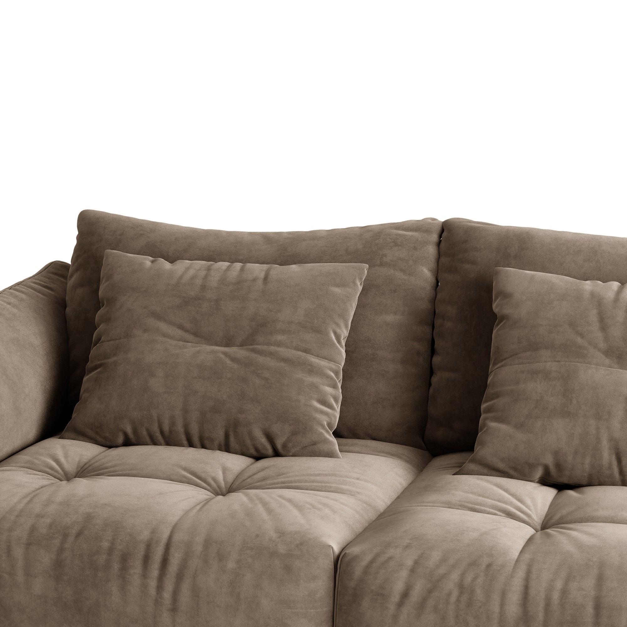 Kavč Bloom 250x108 cm, material: žamet