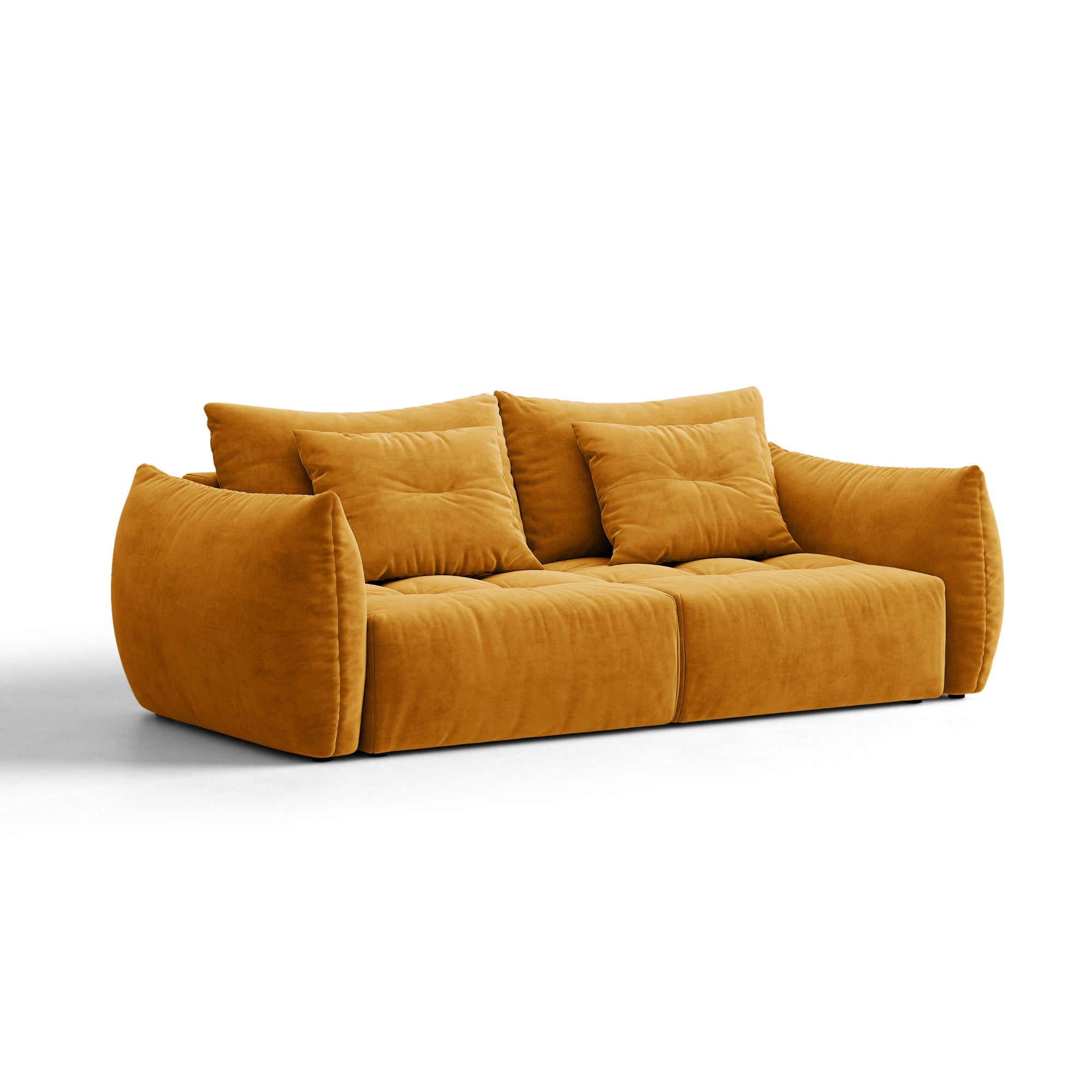 Kavč Bloom 250x108 cm, material: žamet