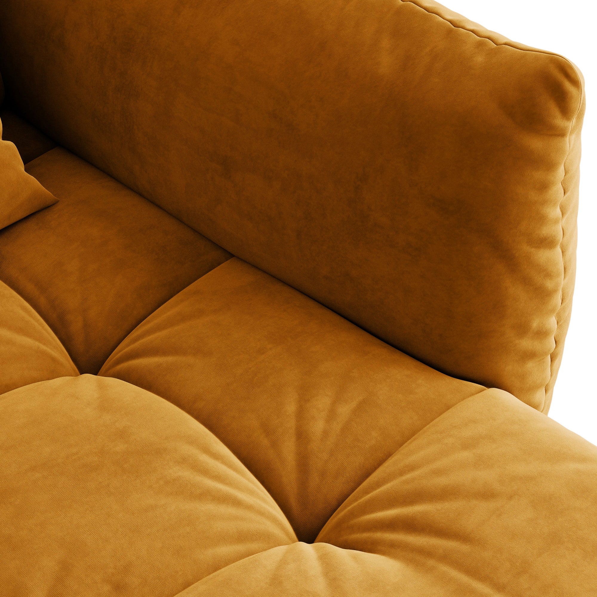 Kavč Bloom 250x108 cm, material: žamet