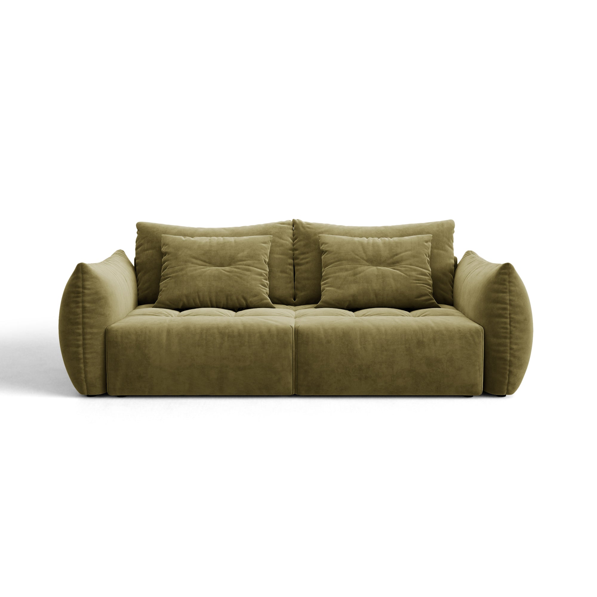 Kavč Bloom 250x108 cm, material: žamet