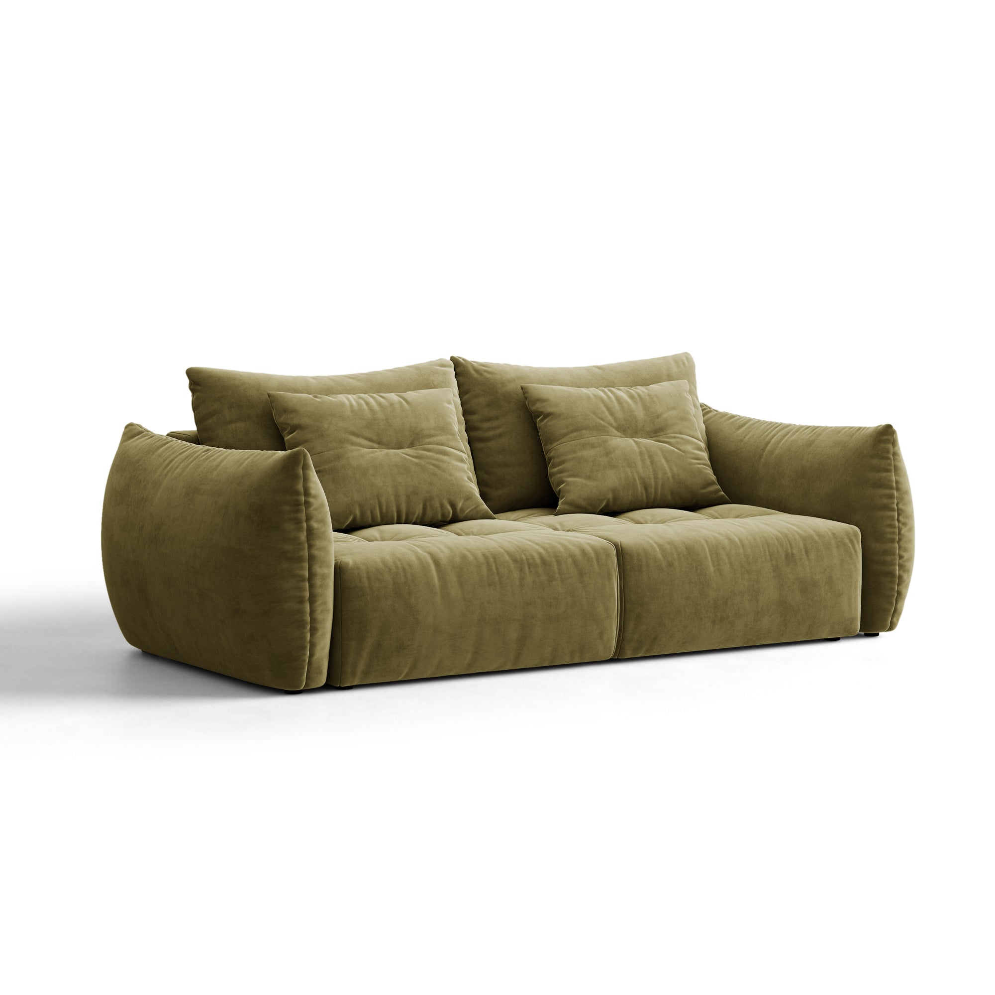 Kavč Bloom 250x108 cm, material: žamet