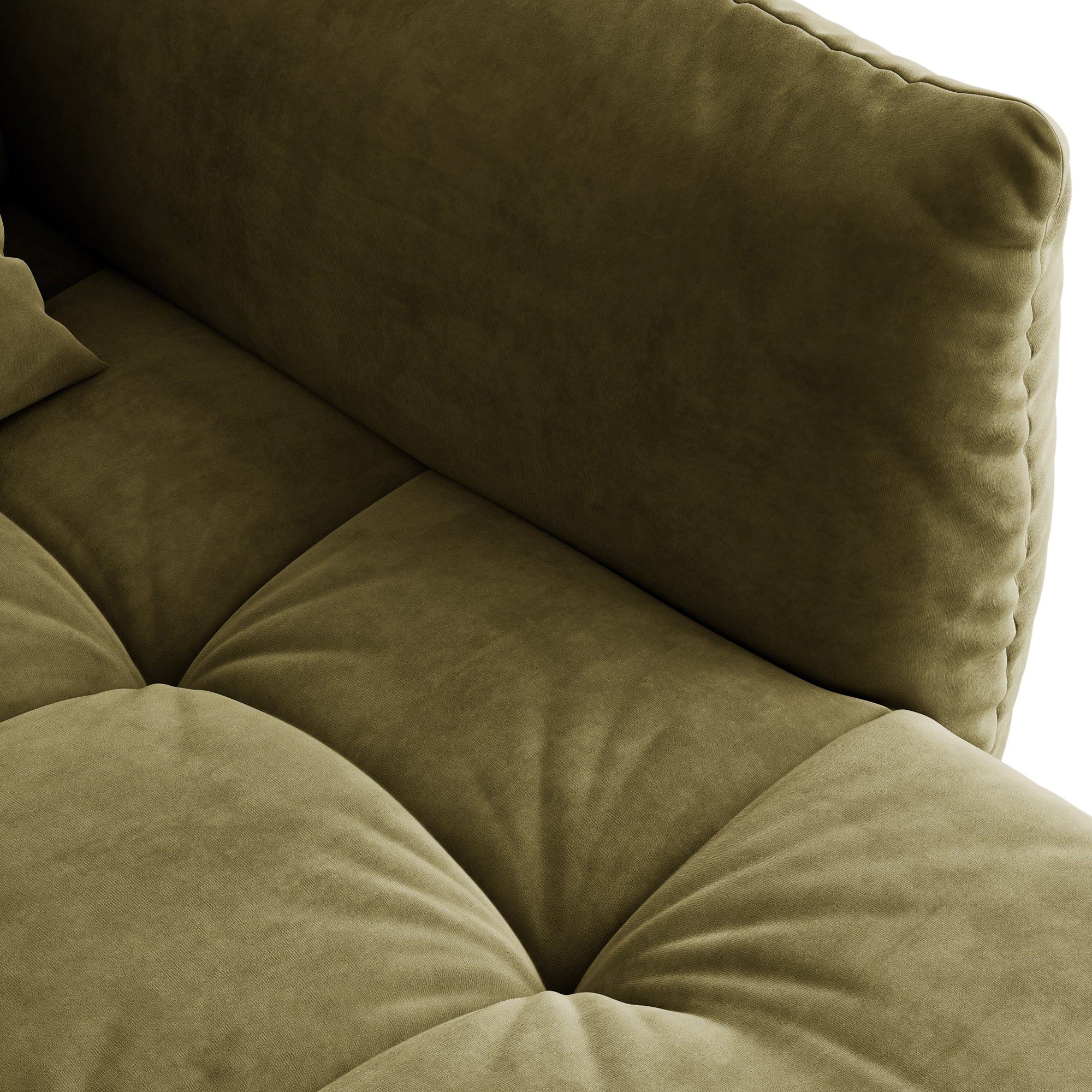 Kavč Bloom 250x108 cm, material: žamet