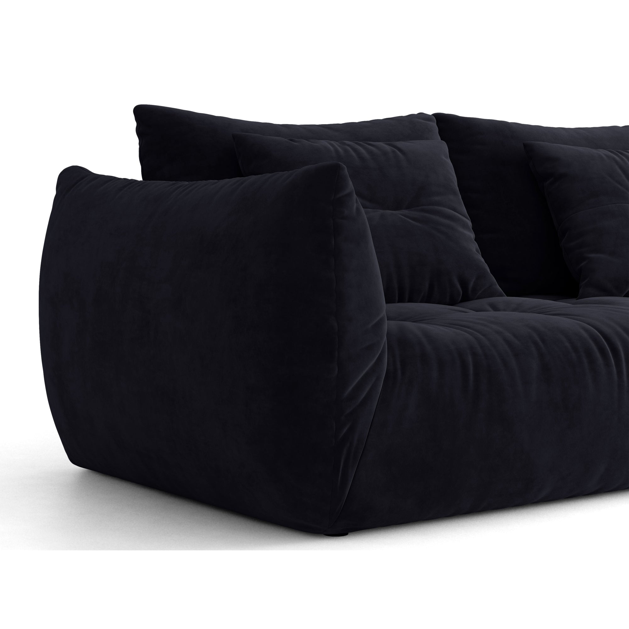 Kavč Bloom 250x108 cm, material: žamet