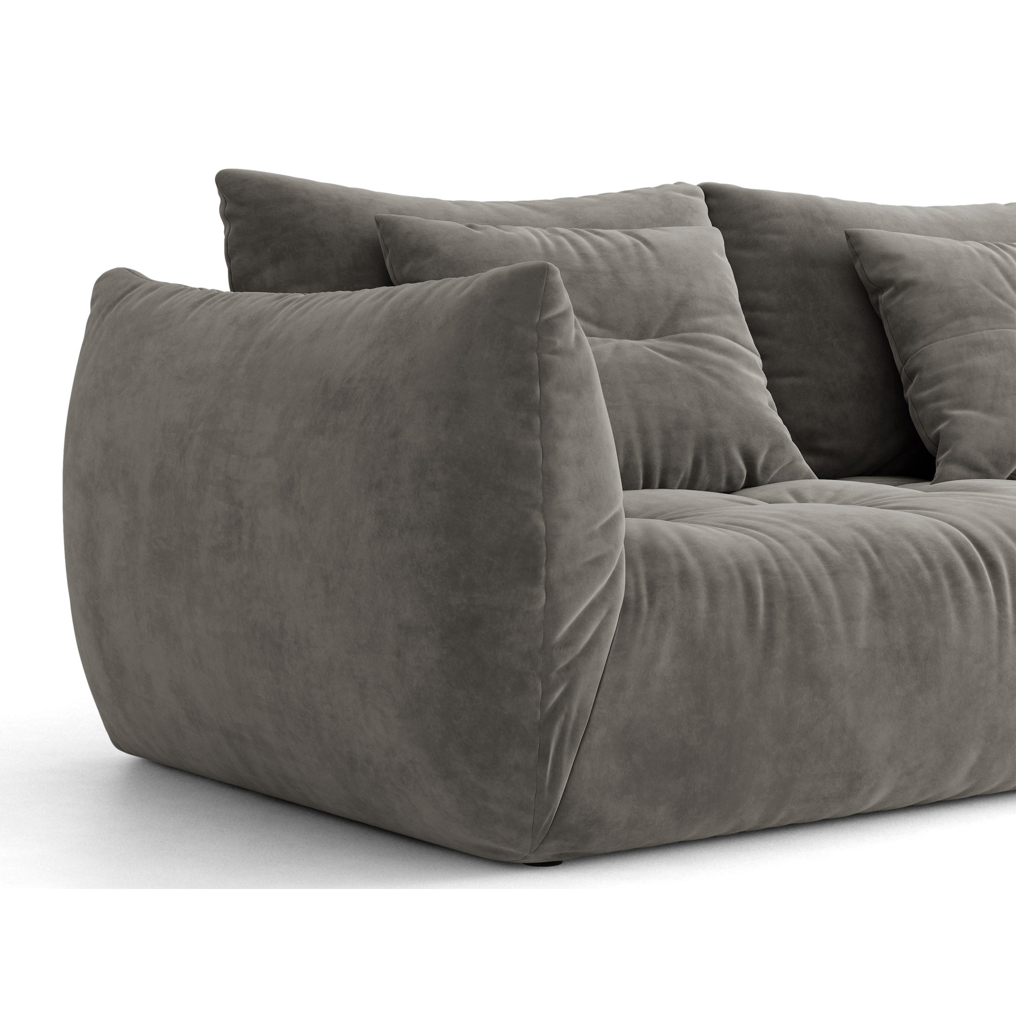 Kavč Bloom 250x108 cm, material: žamet