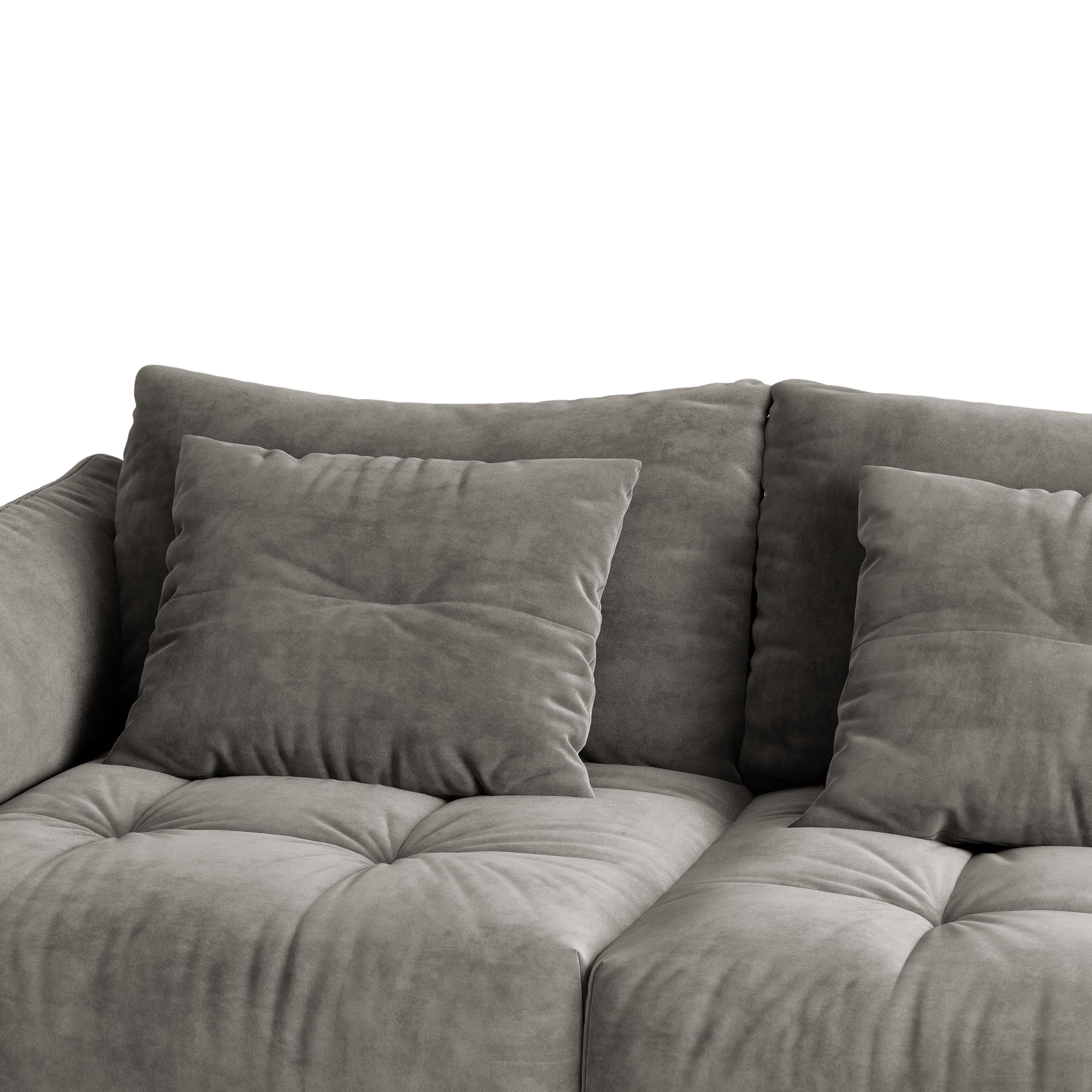 Kavč Bloom 250x108 cm, material: žamet