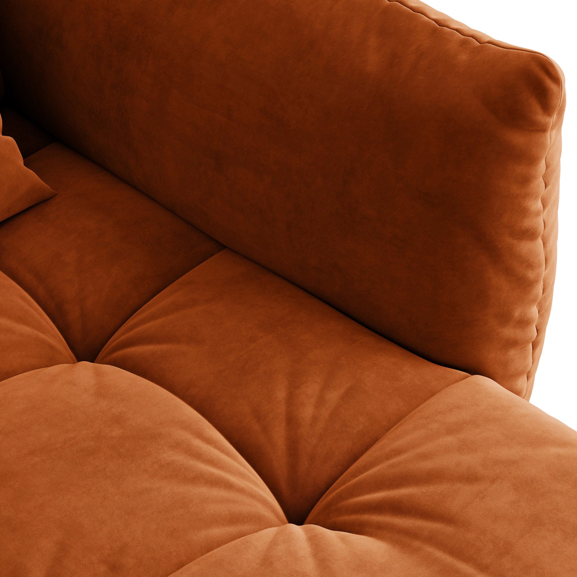 Kavč Bloom 250x108 cm, material: žamet