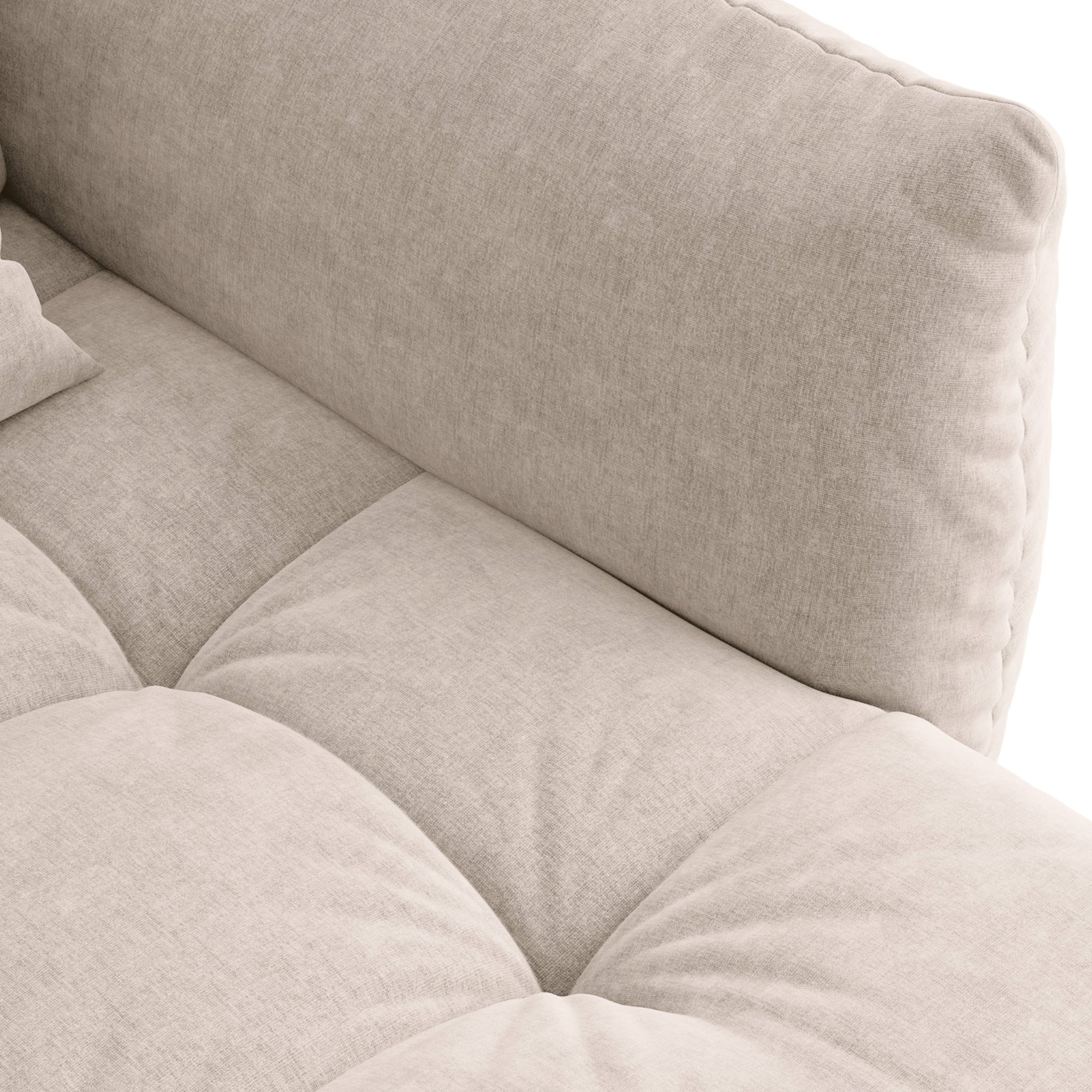 Kavč Bloom 250x108 cm, Material: strukturirana tkanina