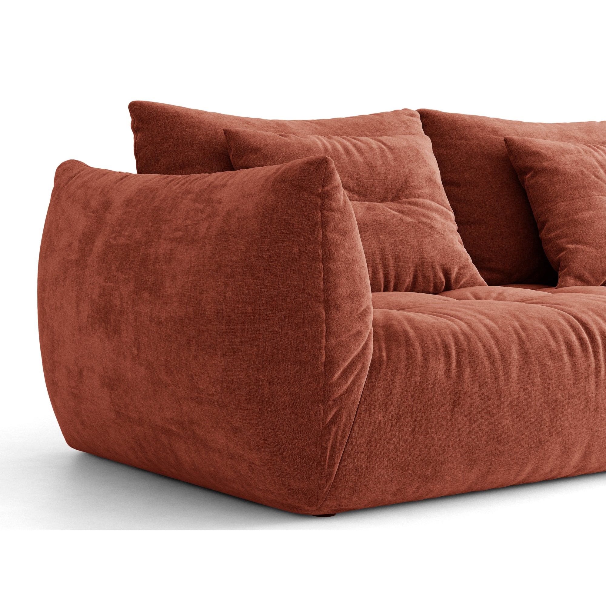 Kavč Bloom 250x108 cm, Material: strukturirana tkanina