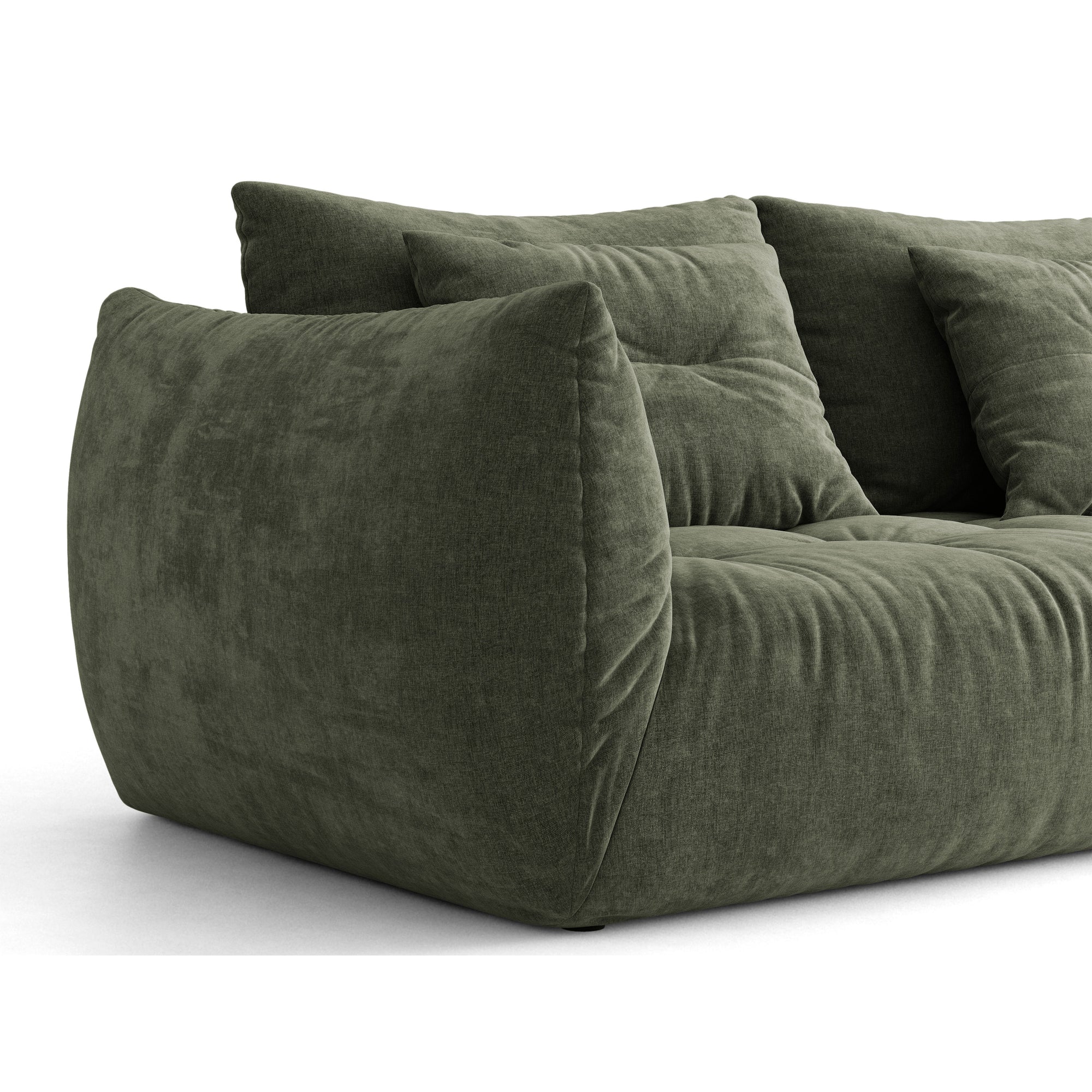 Kavč Bloom 250x108 cm, Material: strukturirana tkanina
