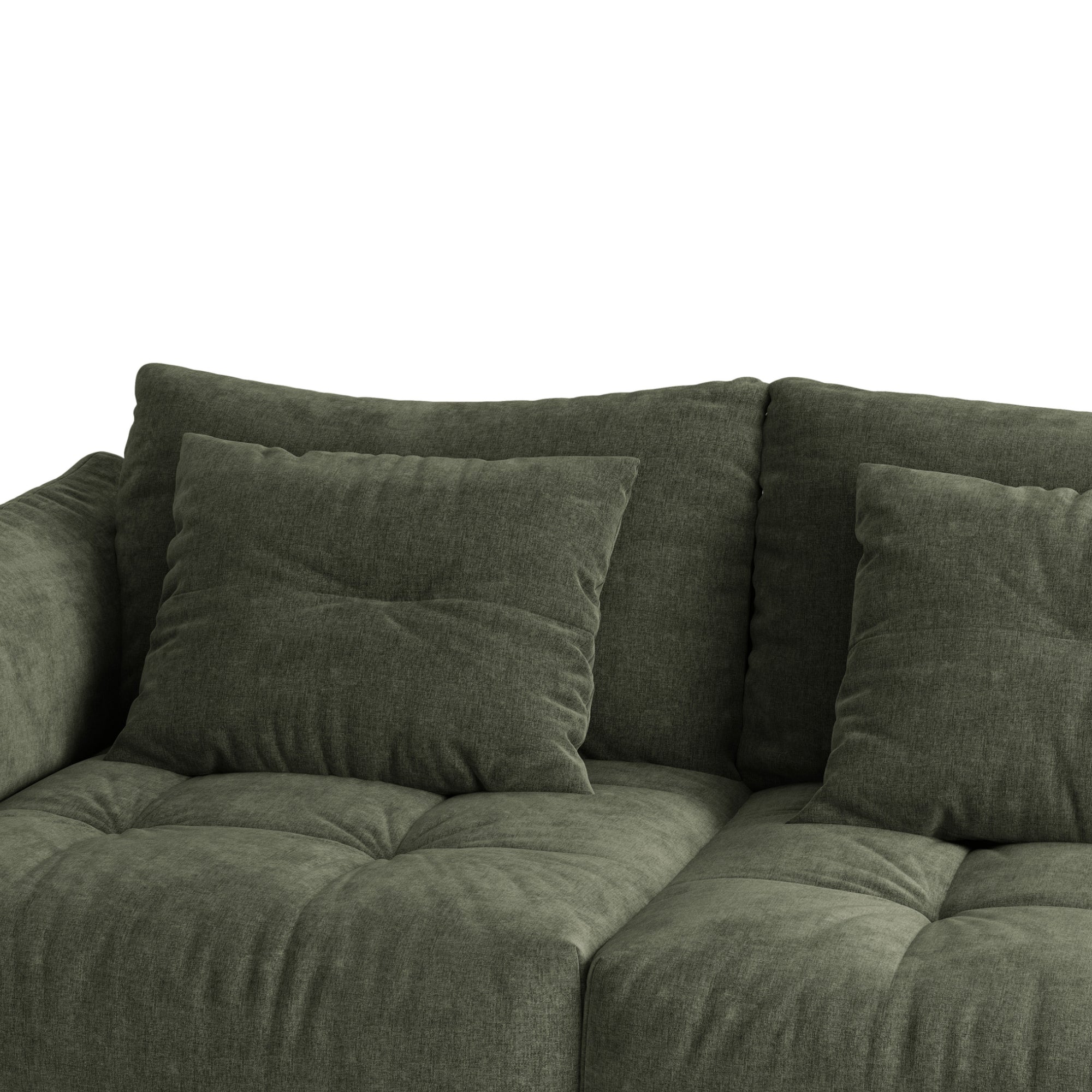 Kavč Bloom 250x108 cm, Material: strukturirana tkanina