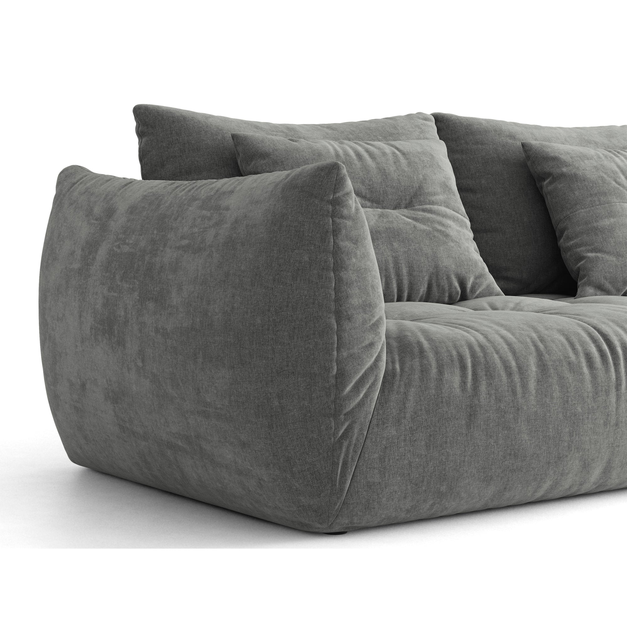 Kavč Bloom 250x108 cm, Material: strukturirana tkanina