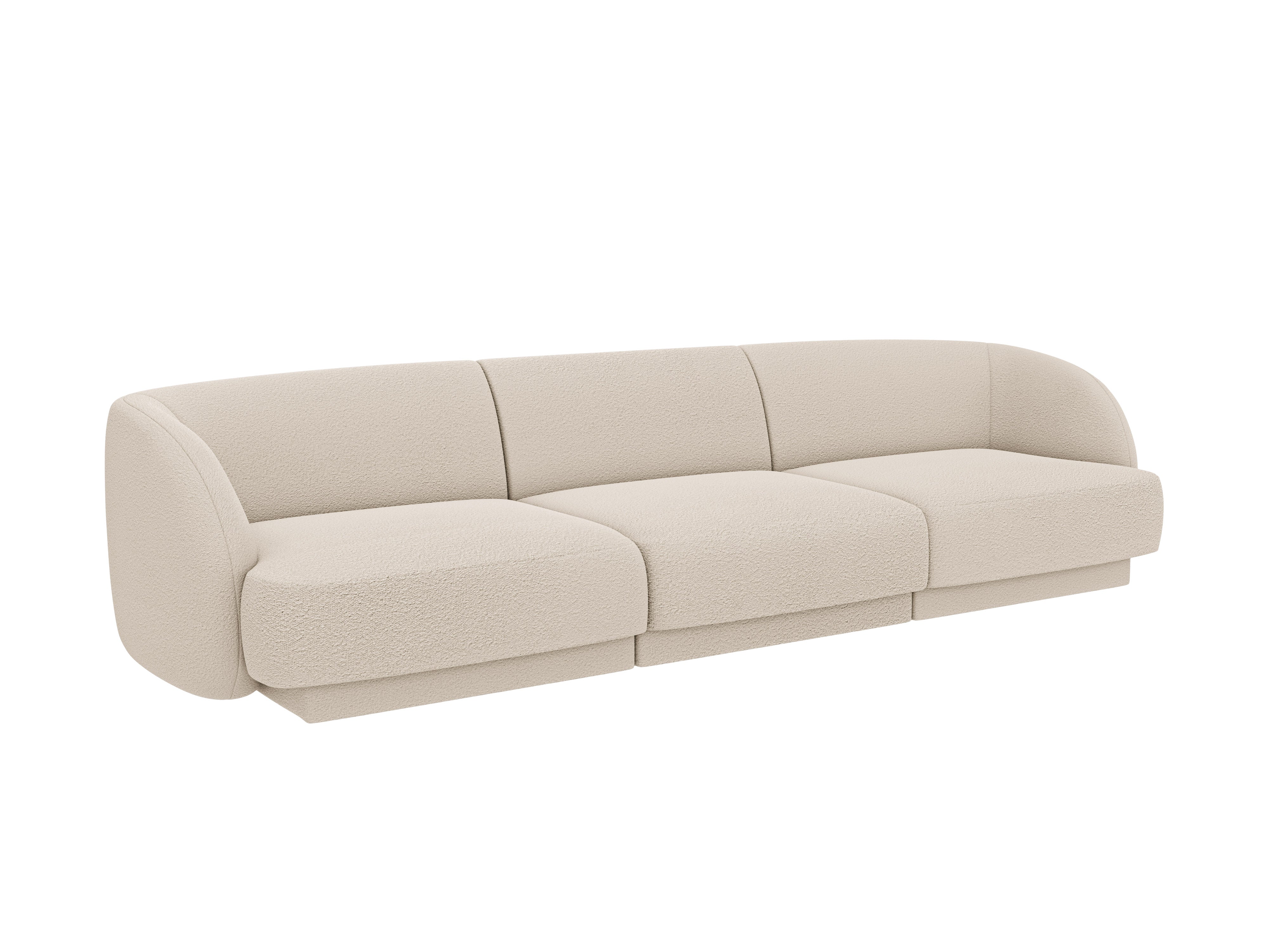 Sofa Miley 255x90 cm, Material: Bouclé
