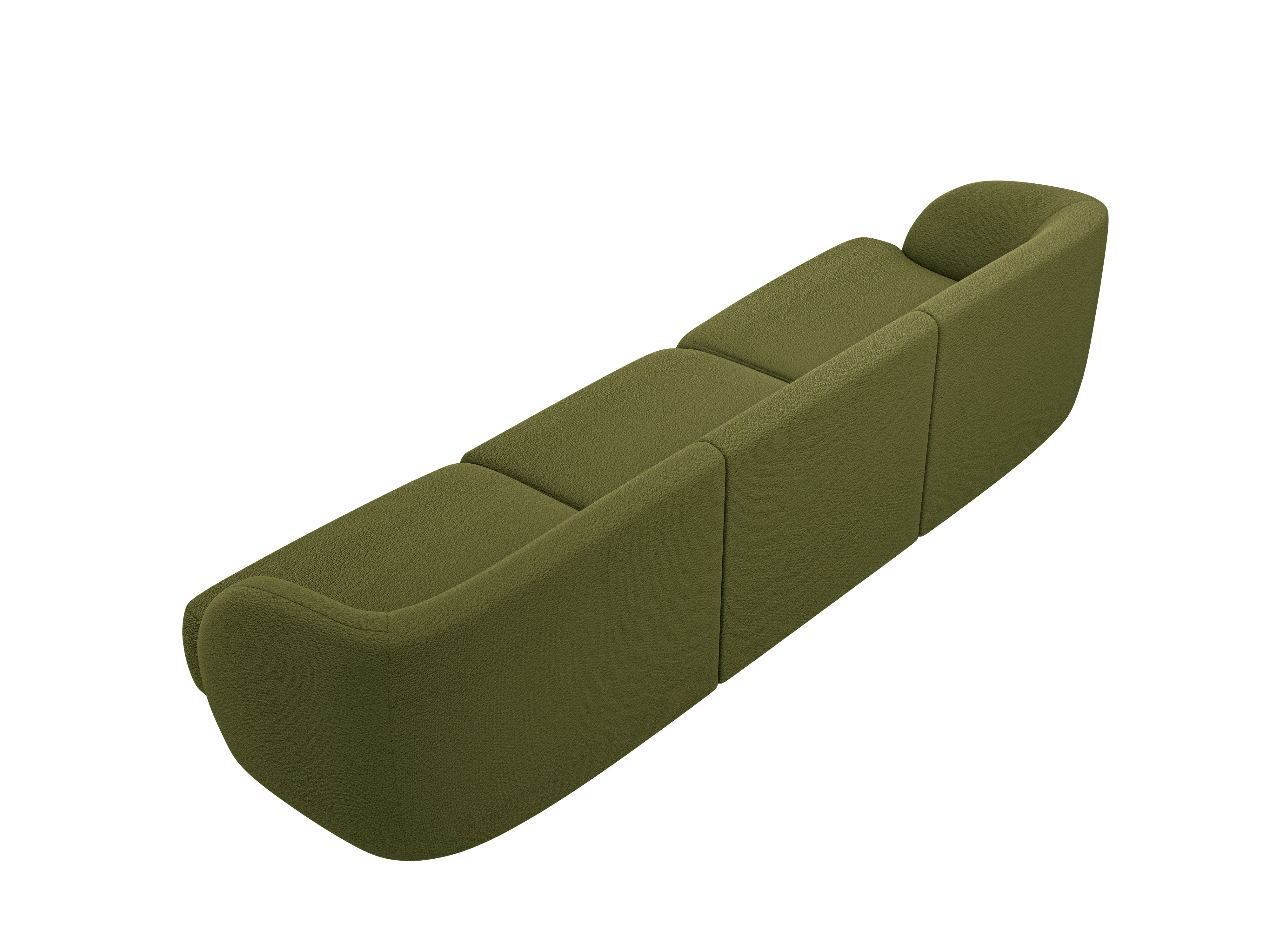 Sofa Miley 255x90 cm, Material: Bouclé