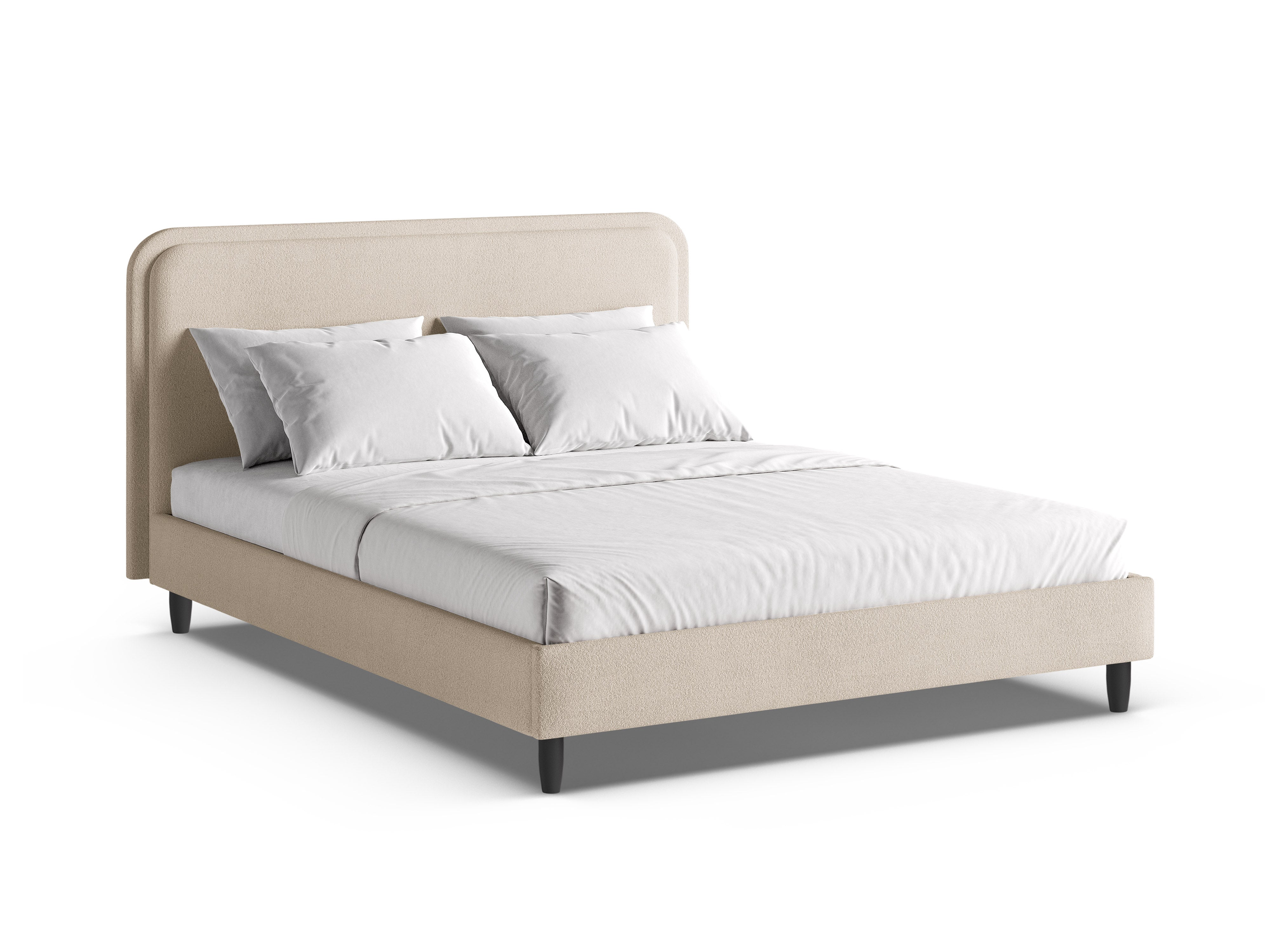 Postelja Aveline, Material: Bouclé