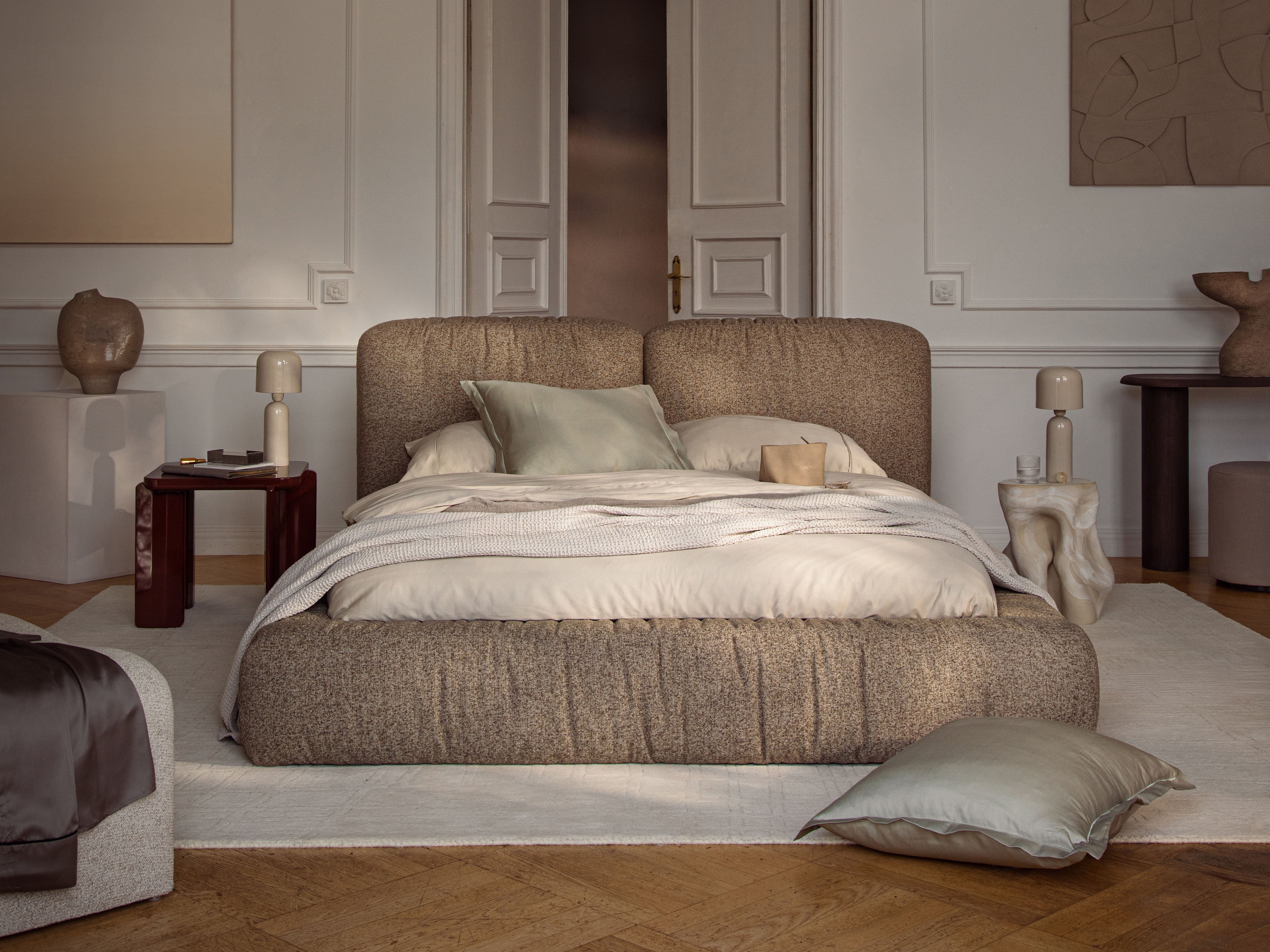 Postelja Martina, Material: Žamet