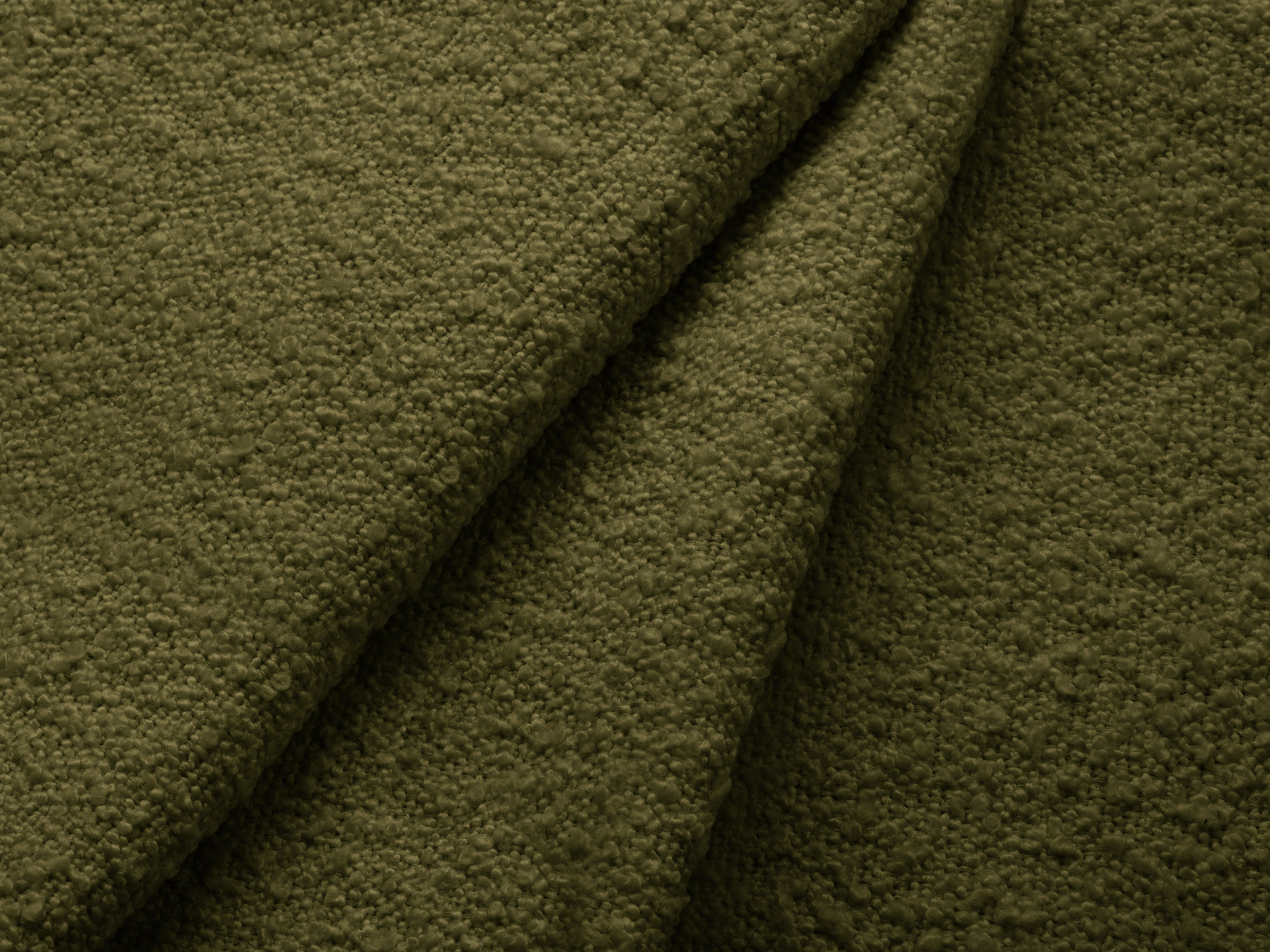 Kotna sedežna garnitura Miley 255x255 cm, Material: Bouclé