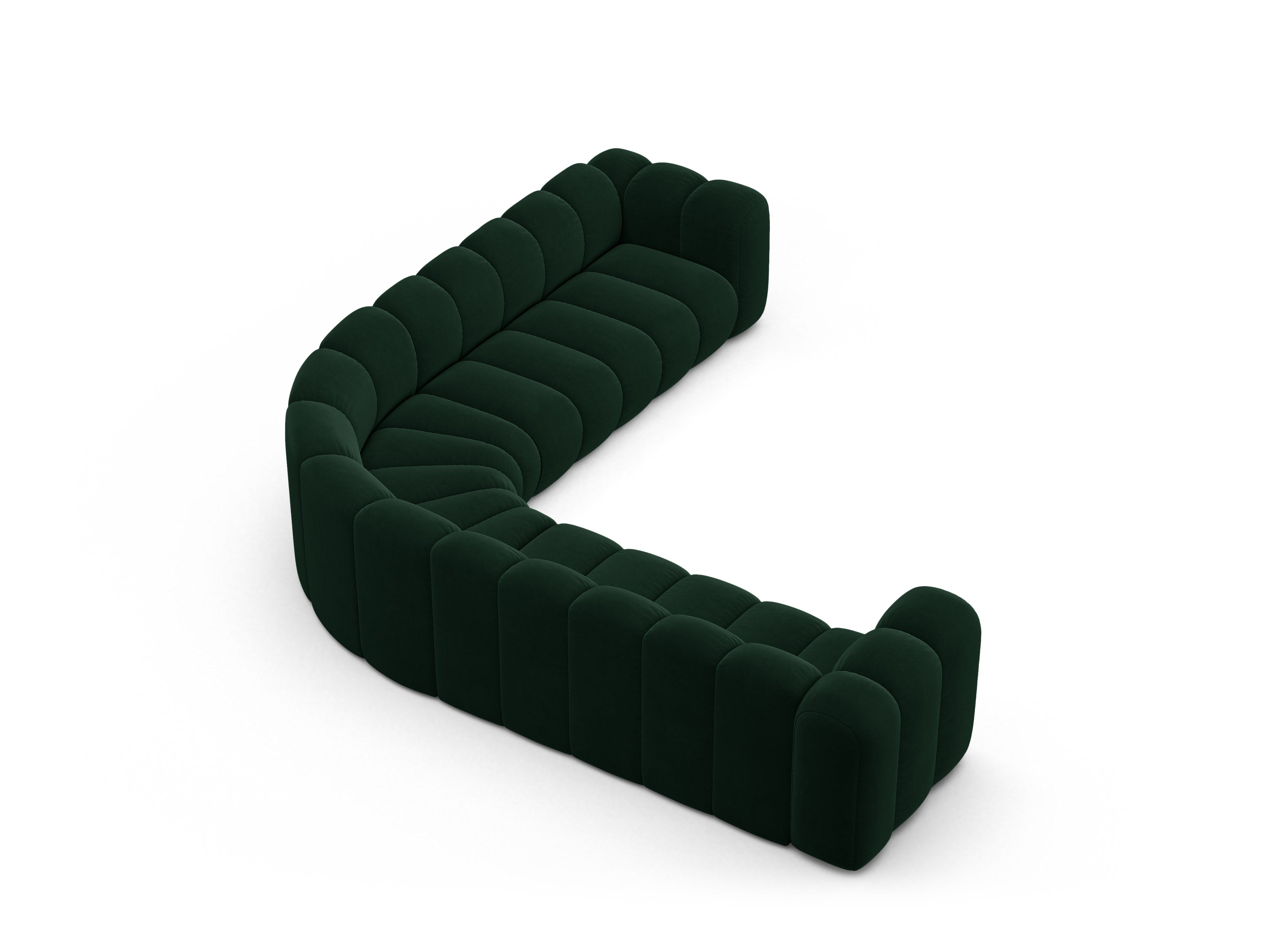 Kotna garnitura Lupine 309x309 cm, Material: žamet