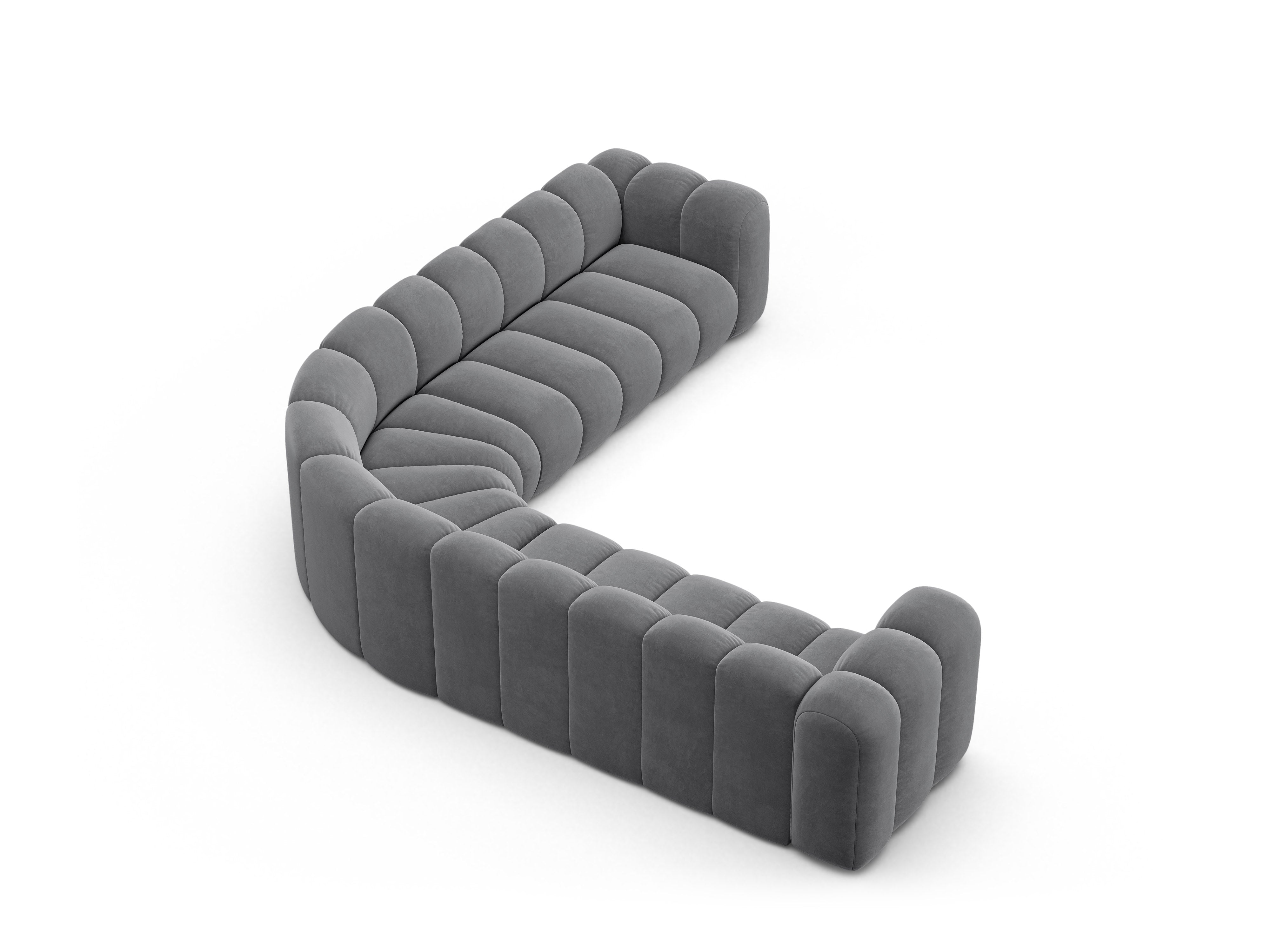 Kotna garnitura Lupine 309x309 cm, Material: žamet