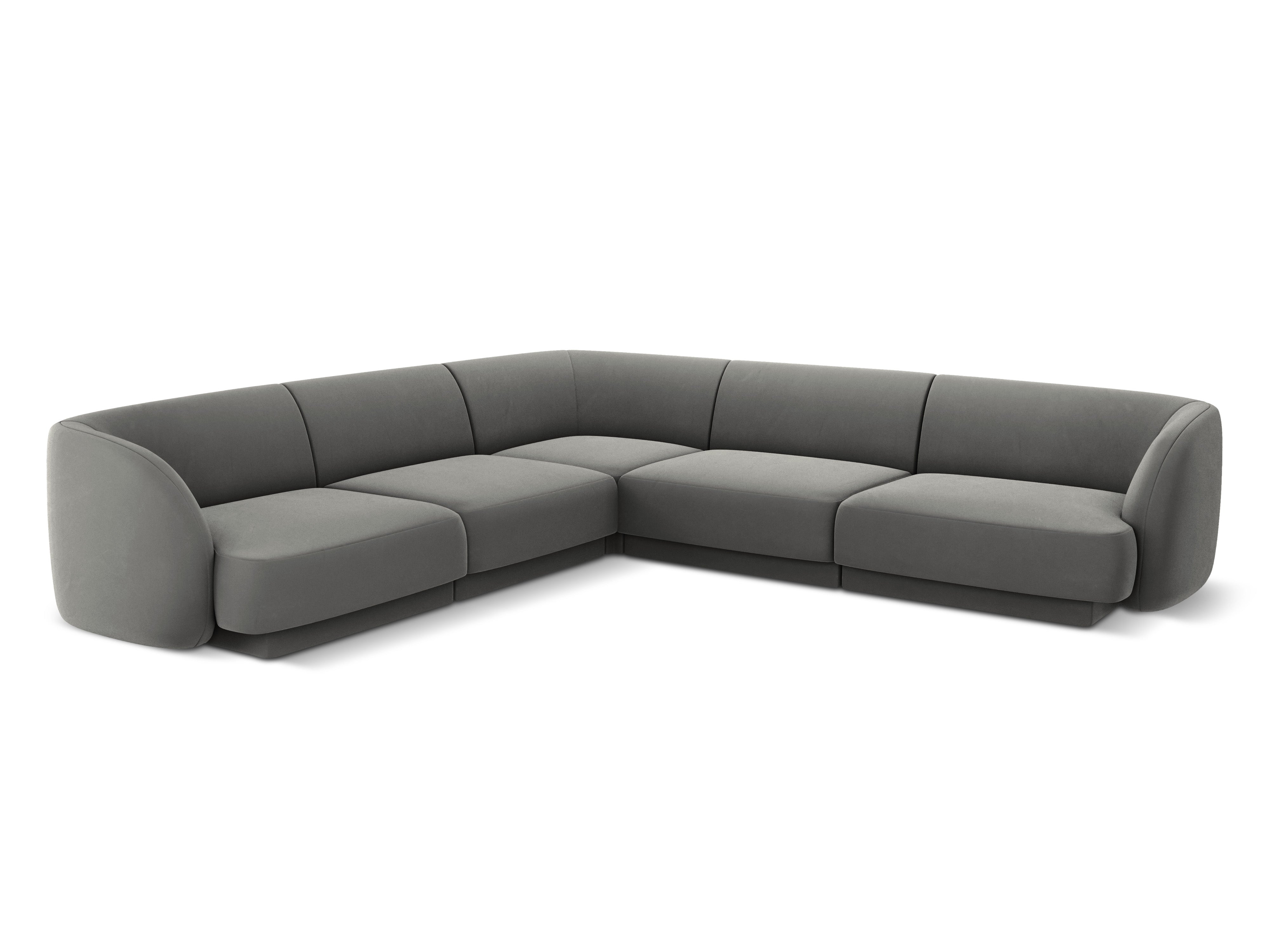 Kotna garnitura Miley 255x255 cm, Material: žamet