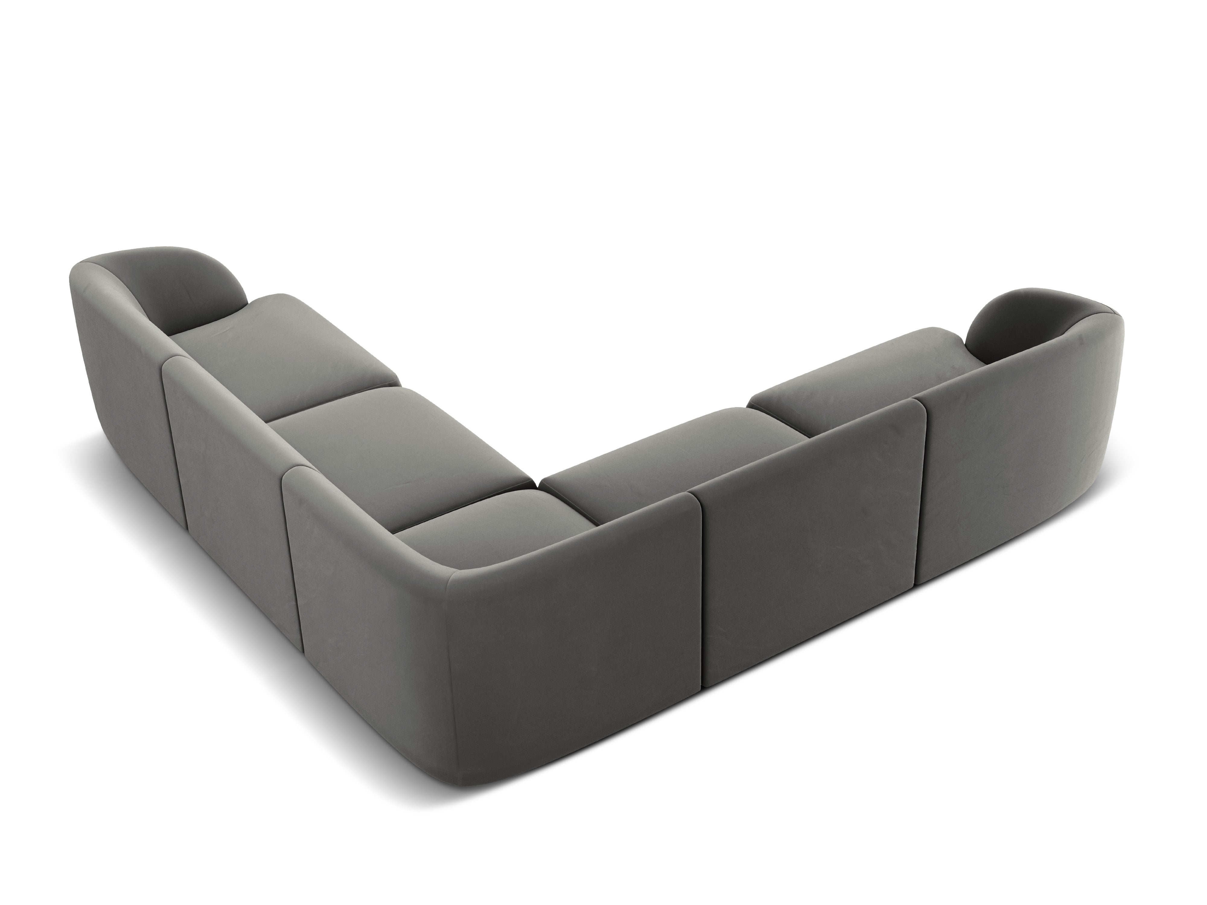 Kotna garnitura Miley 255x255 cm, Material: žamet