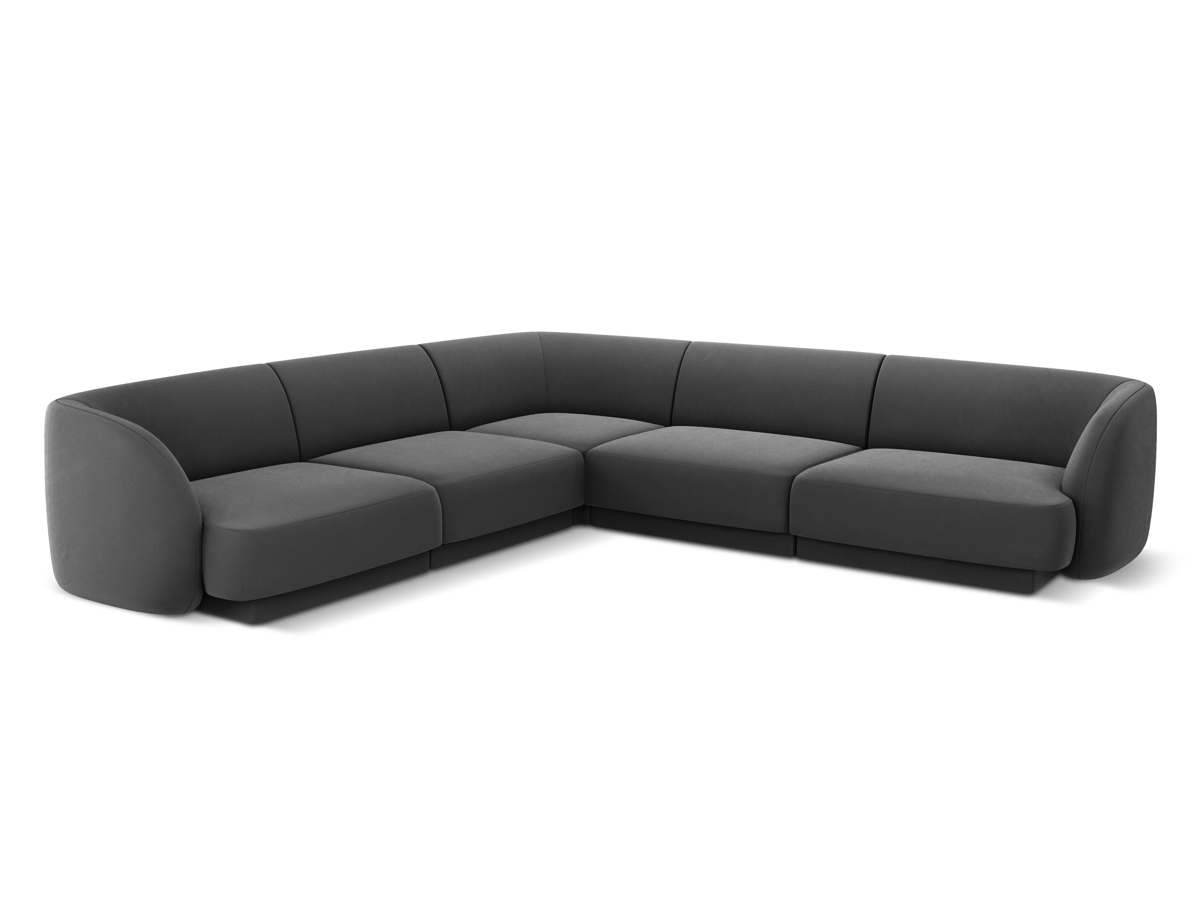 Kotna garnitura Miley 255x255 cm, Material: žamet