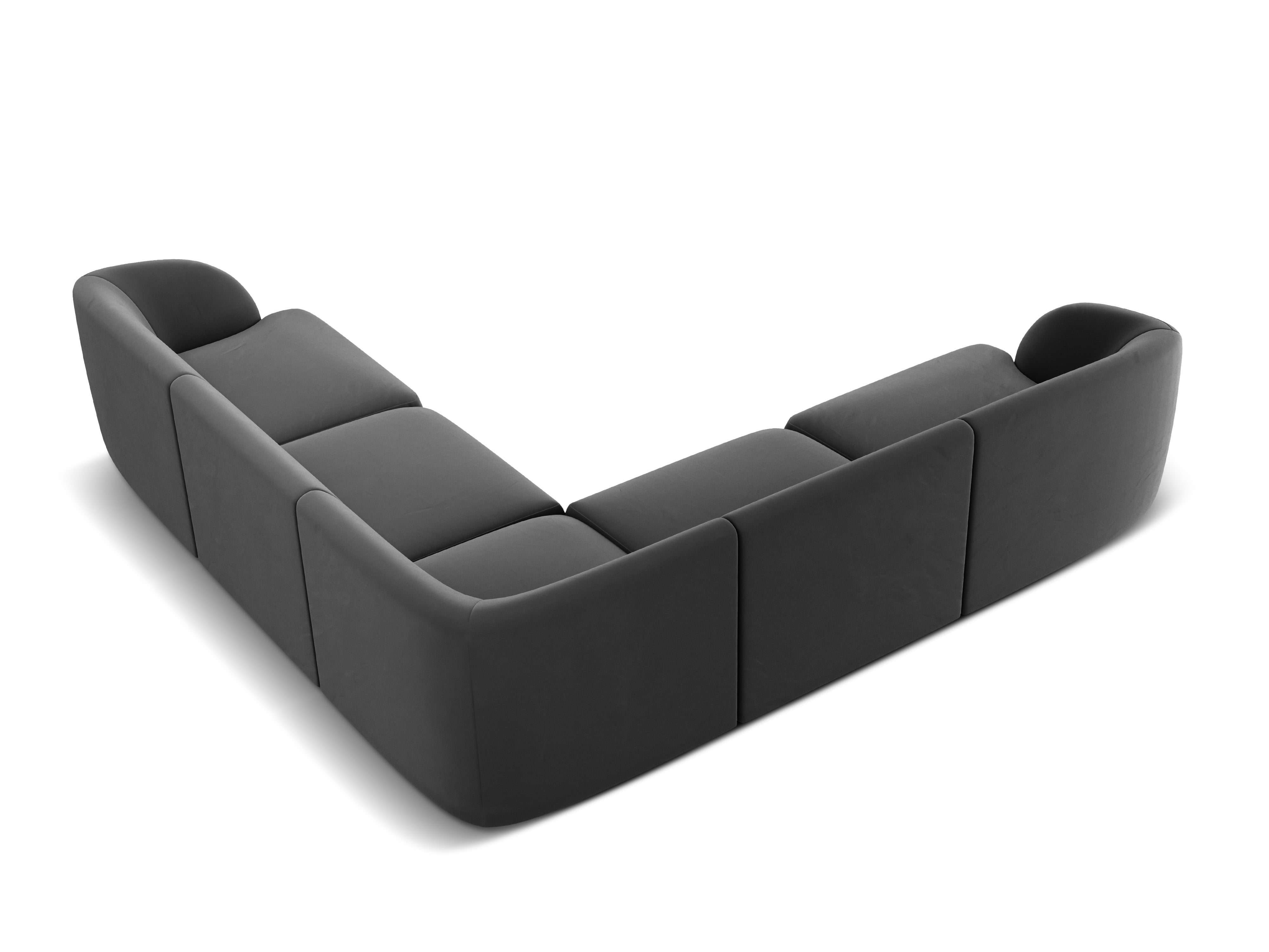 Kotna garnitura Miley 255x255 cm, Material: žamet