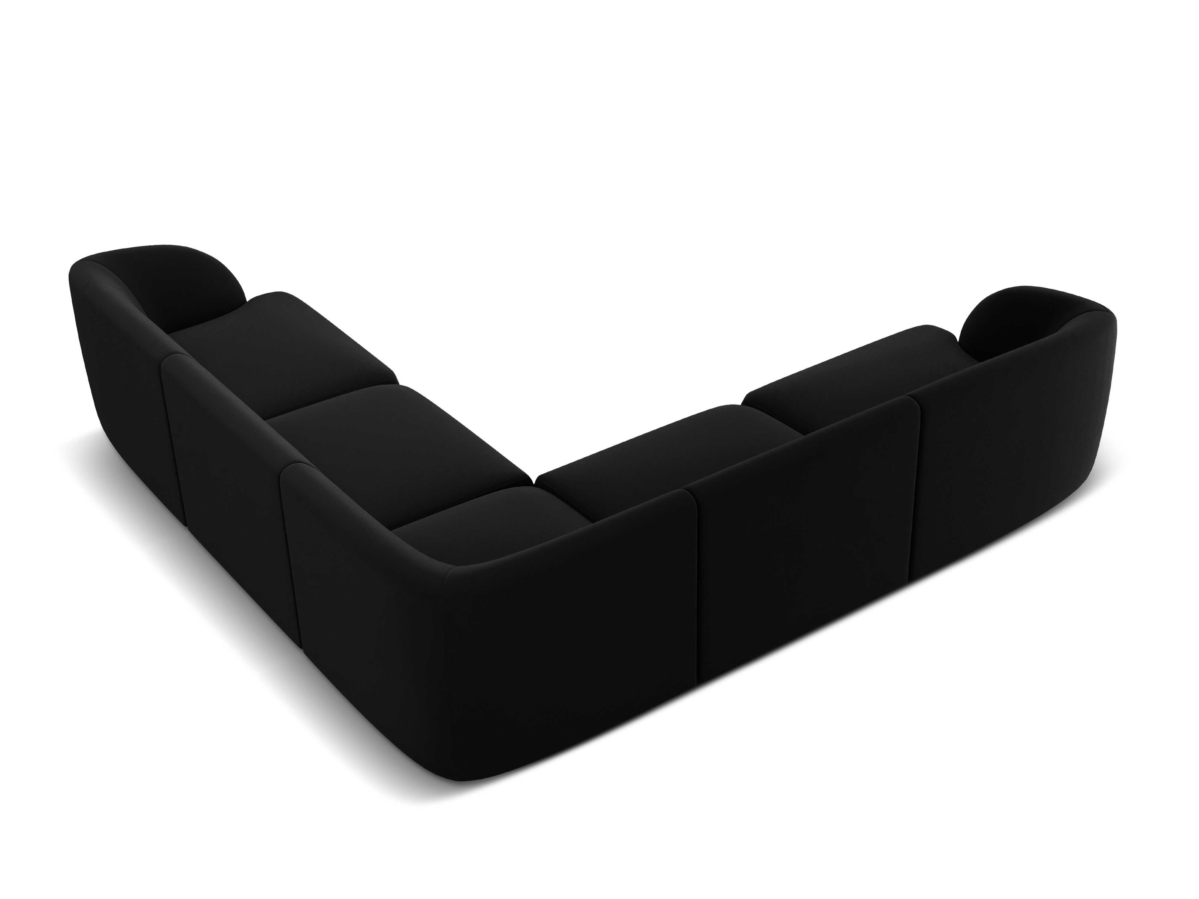 Kotna garnitura Miley 255x255 cm, Material: žamet