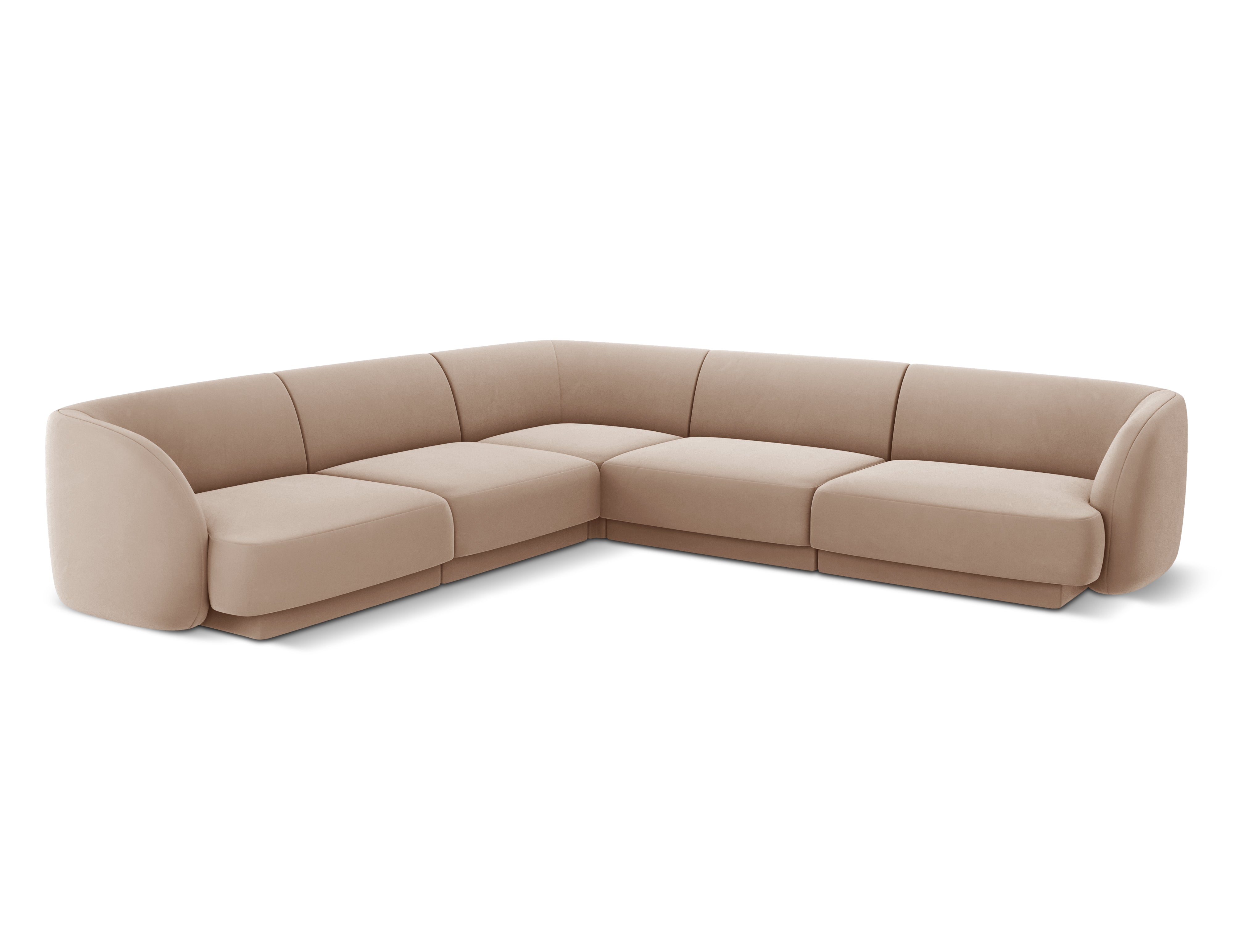 Kotna garnitura Miley 255x255 cm, Material: žamet