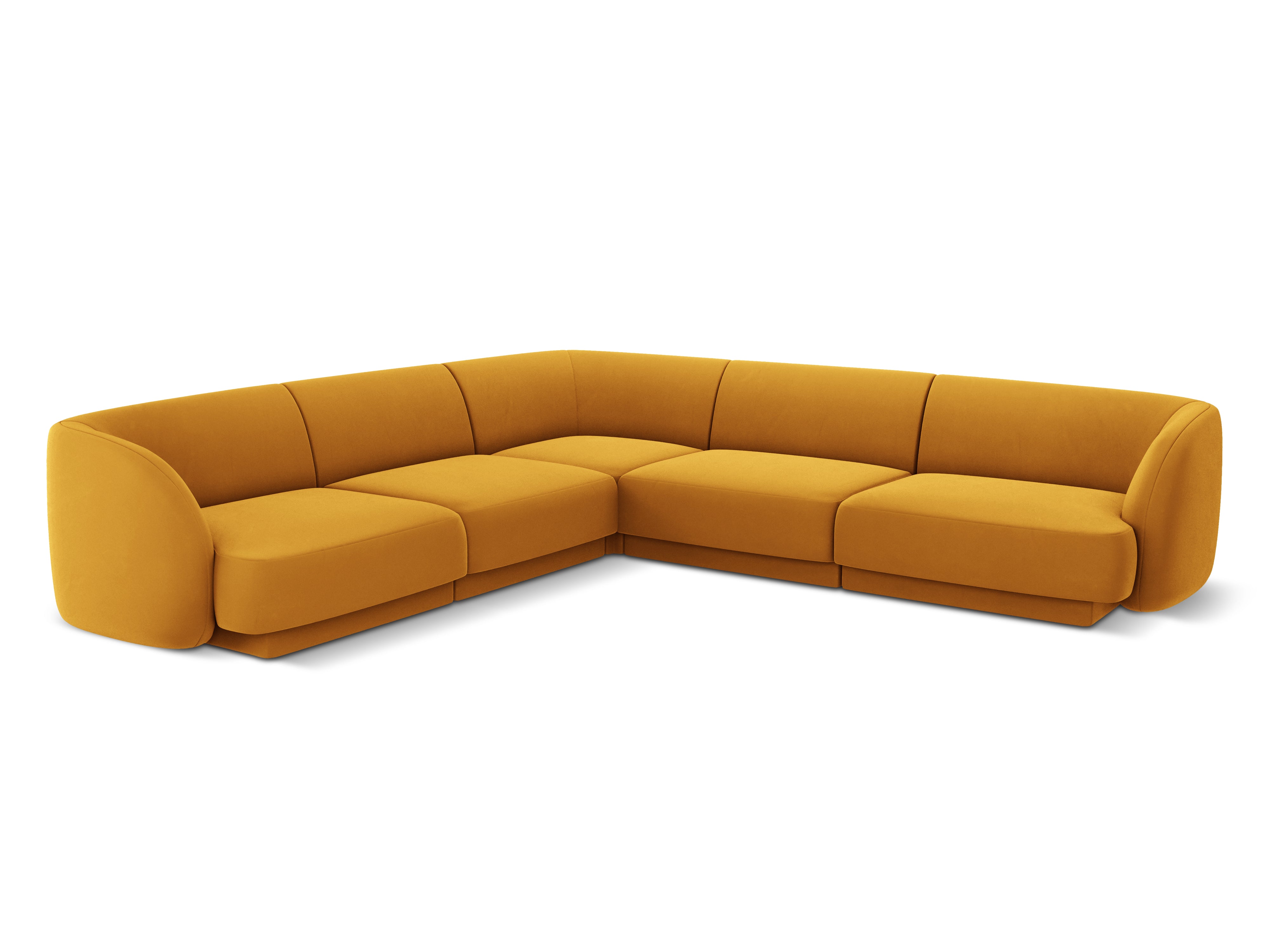 Kotna garnitura Miley 255x255 cm, Material: žamet