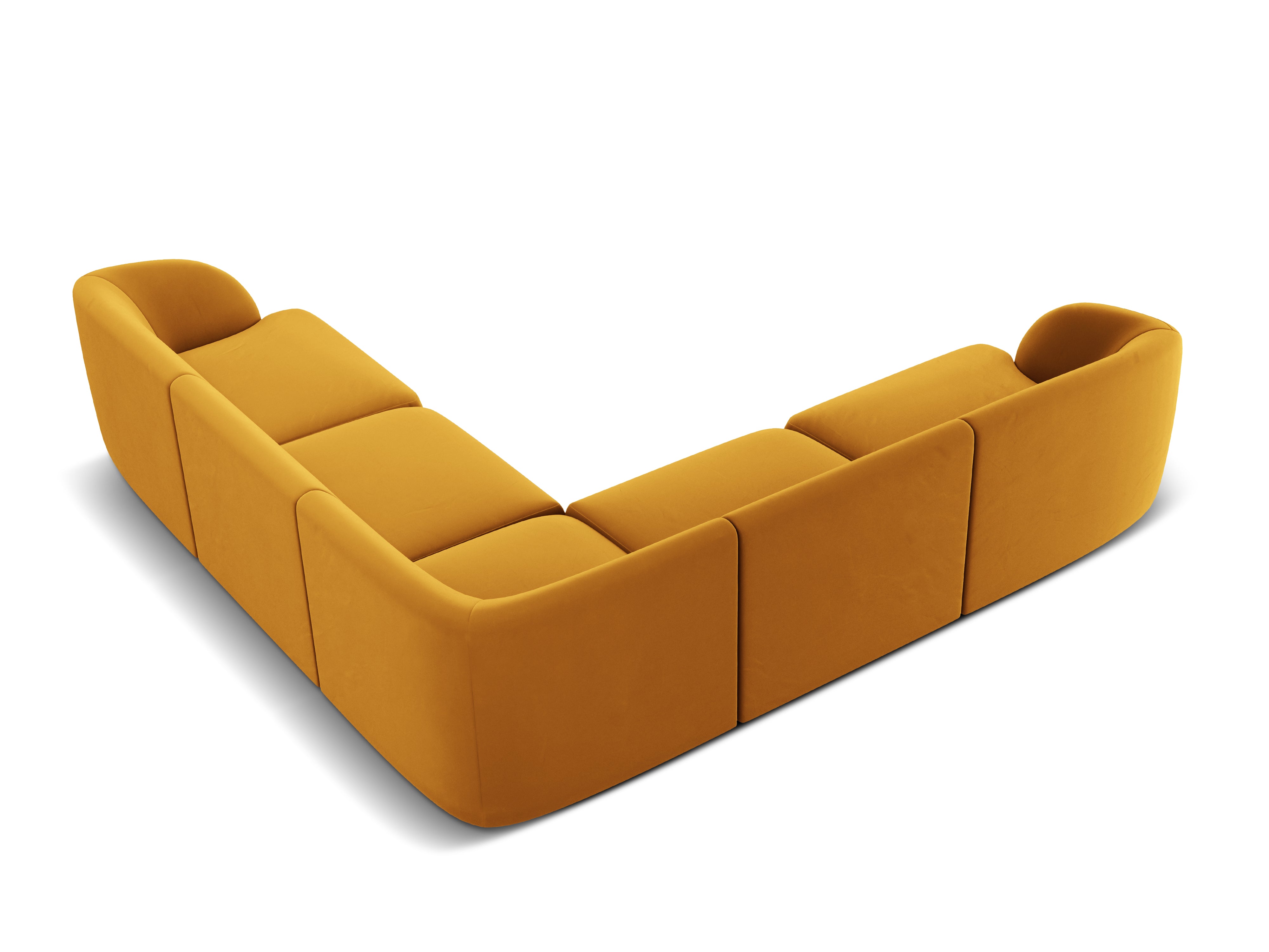 Kotna garnitura Miley 255x255 cm, Material: žamet