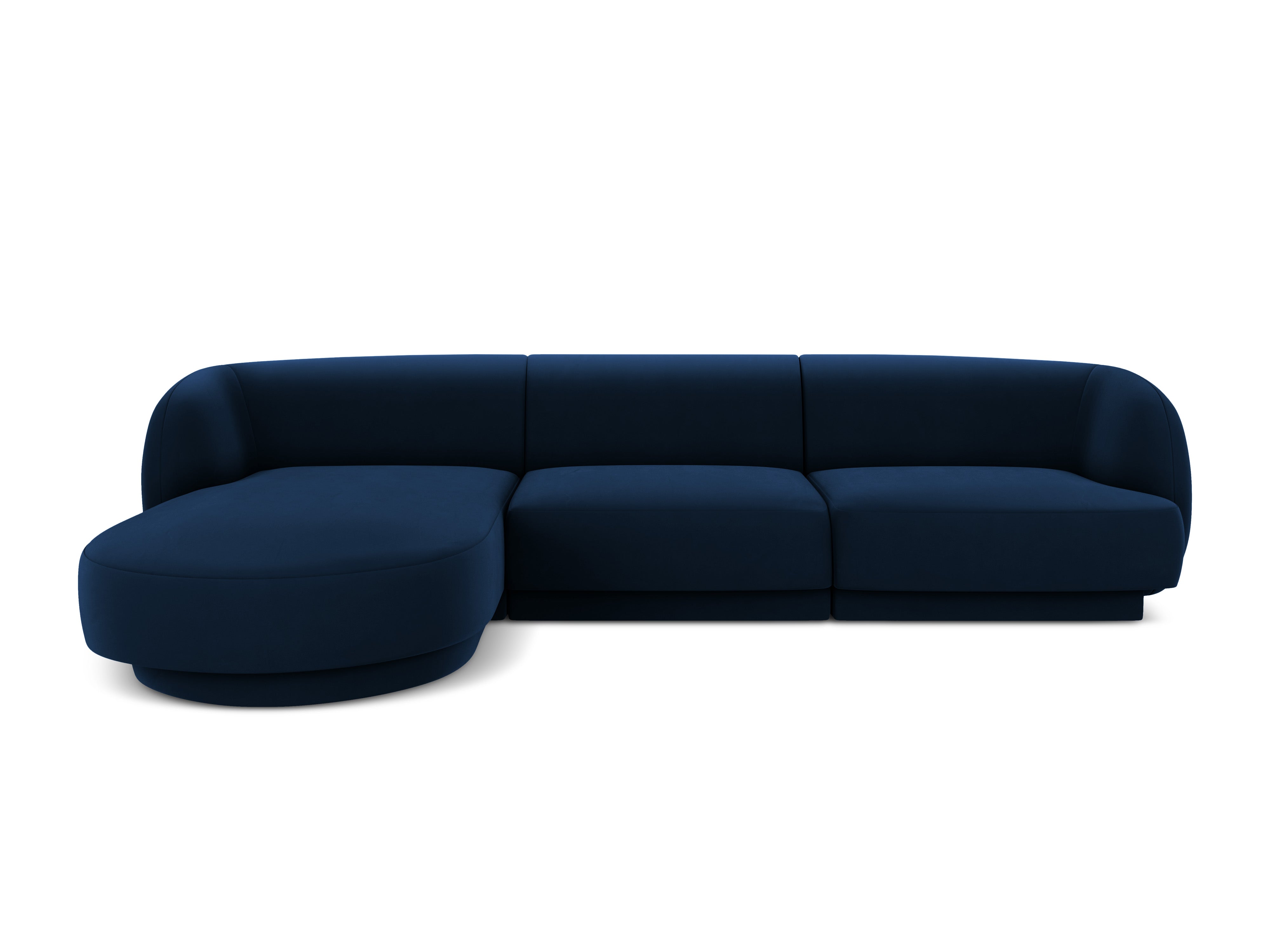 Kotna sedežna garnitura Miley 255x165cm, Material: žamet