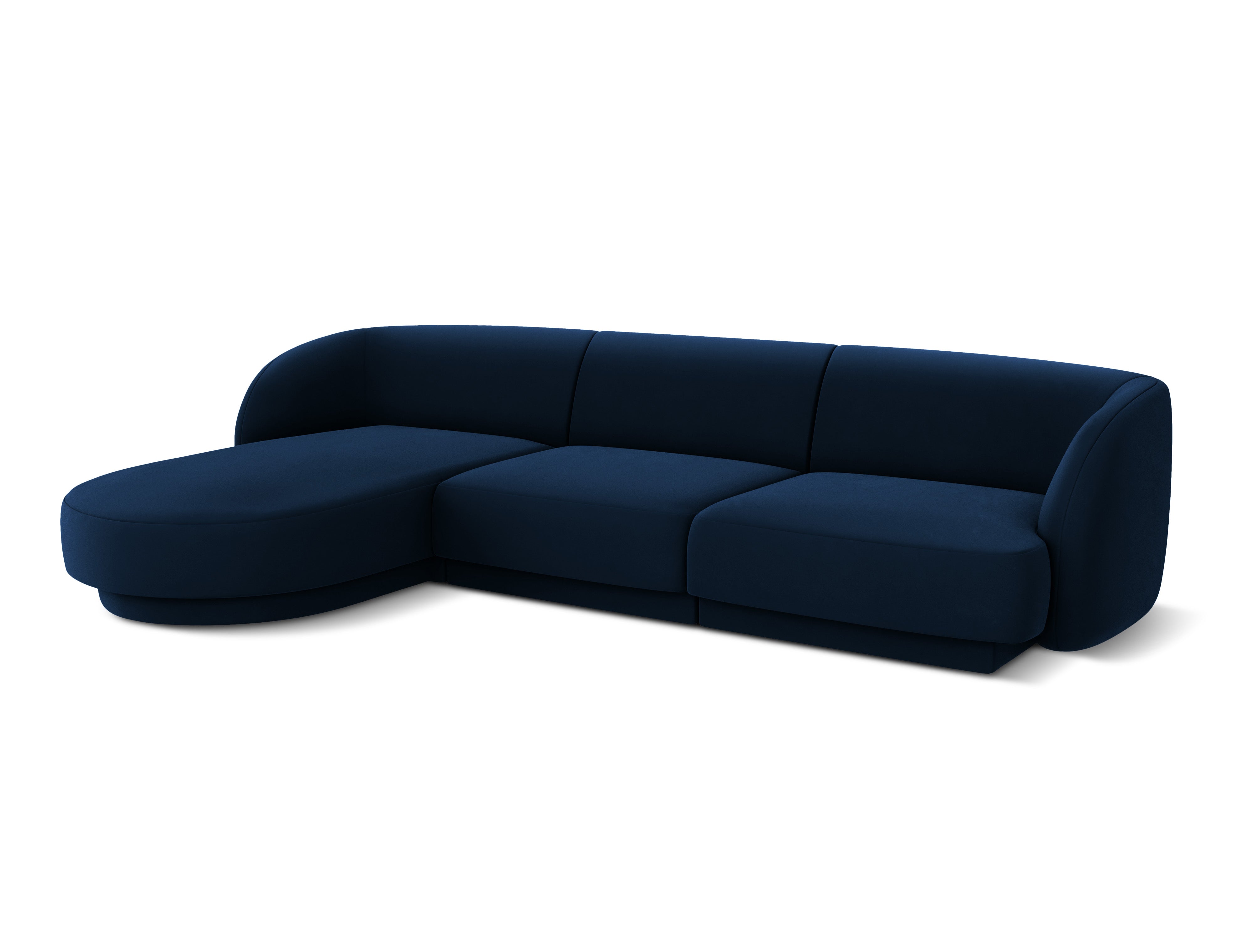 Kotna sedežna garnitura Miley 255x165cm, Material: žamet